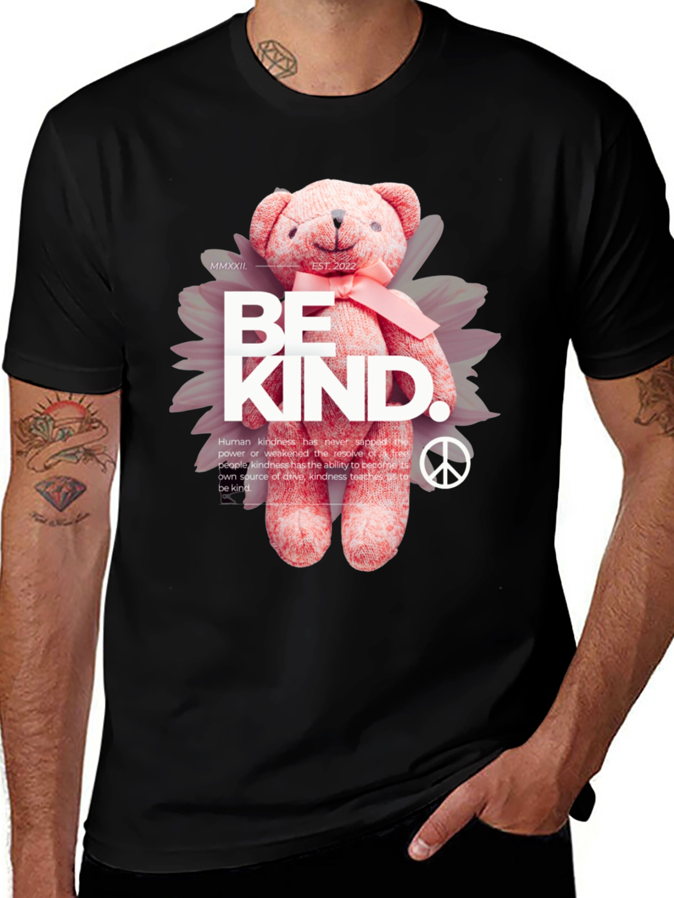 Be Kind Teddy Bear Graphic Tee
