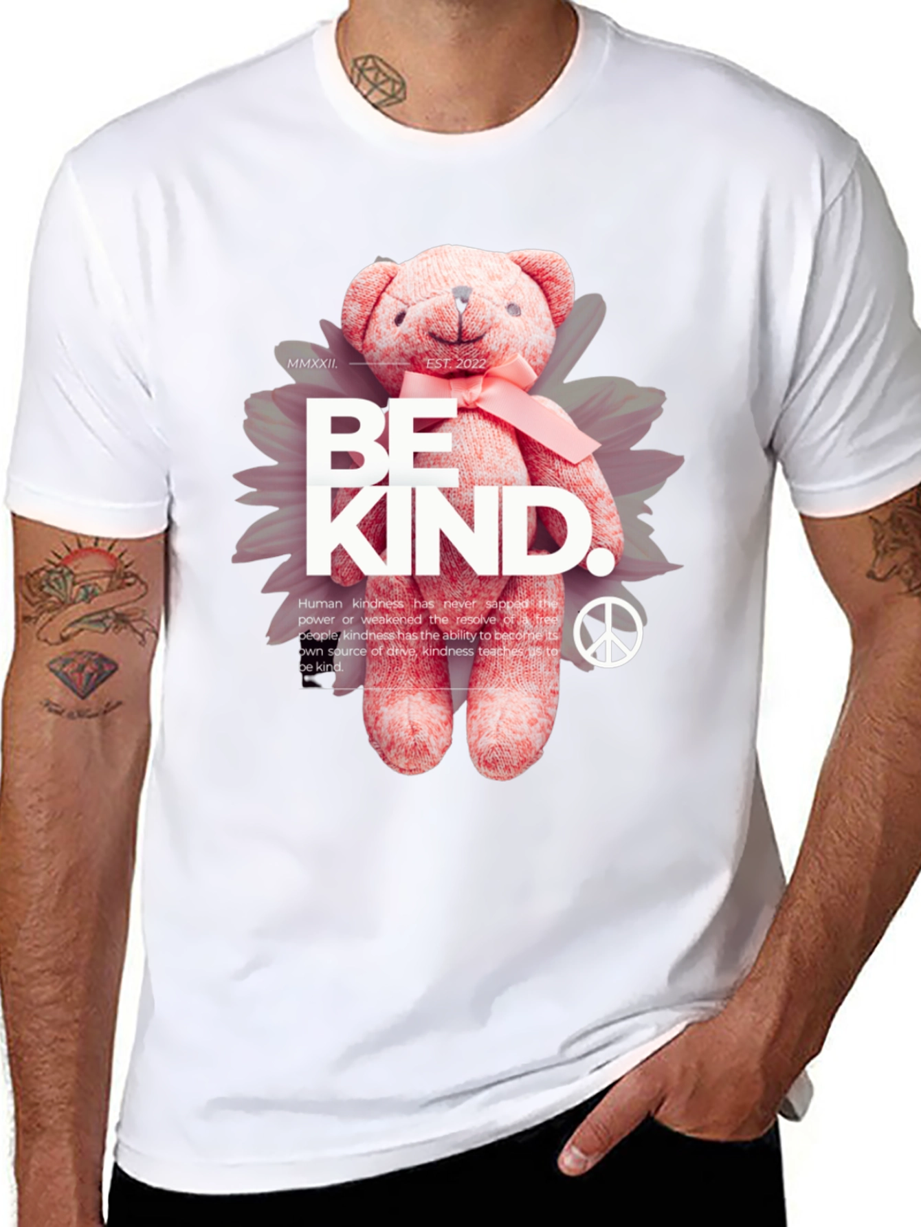 Be Kind Teddy Bear Graphic Tee