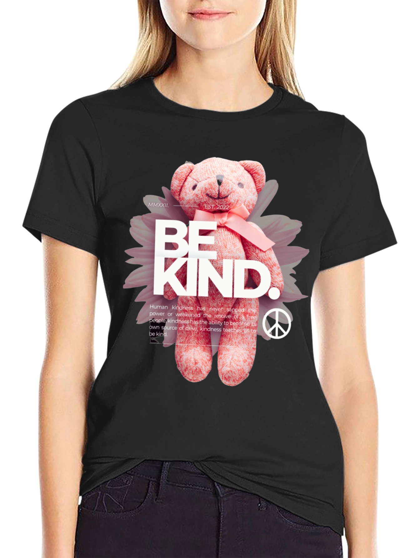 Be Kind Teddy Bear Graphic Tee