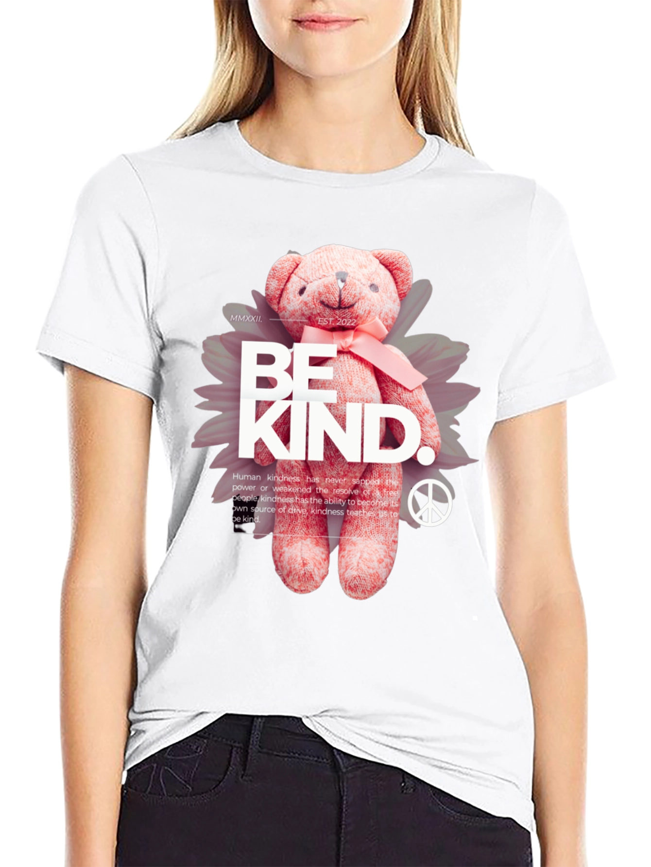 Be Kind Teddy Bear Graphic Tee