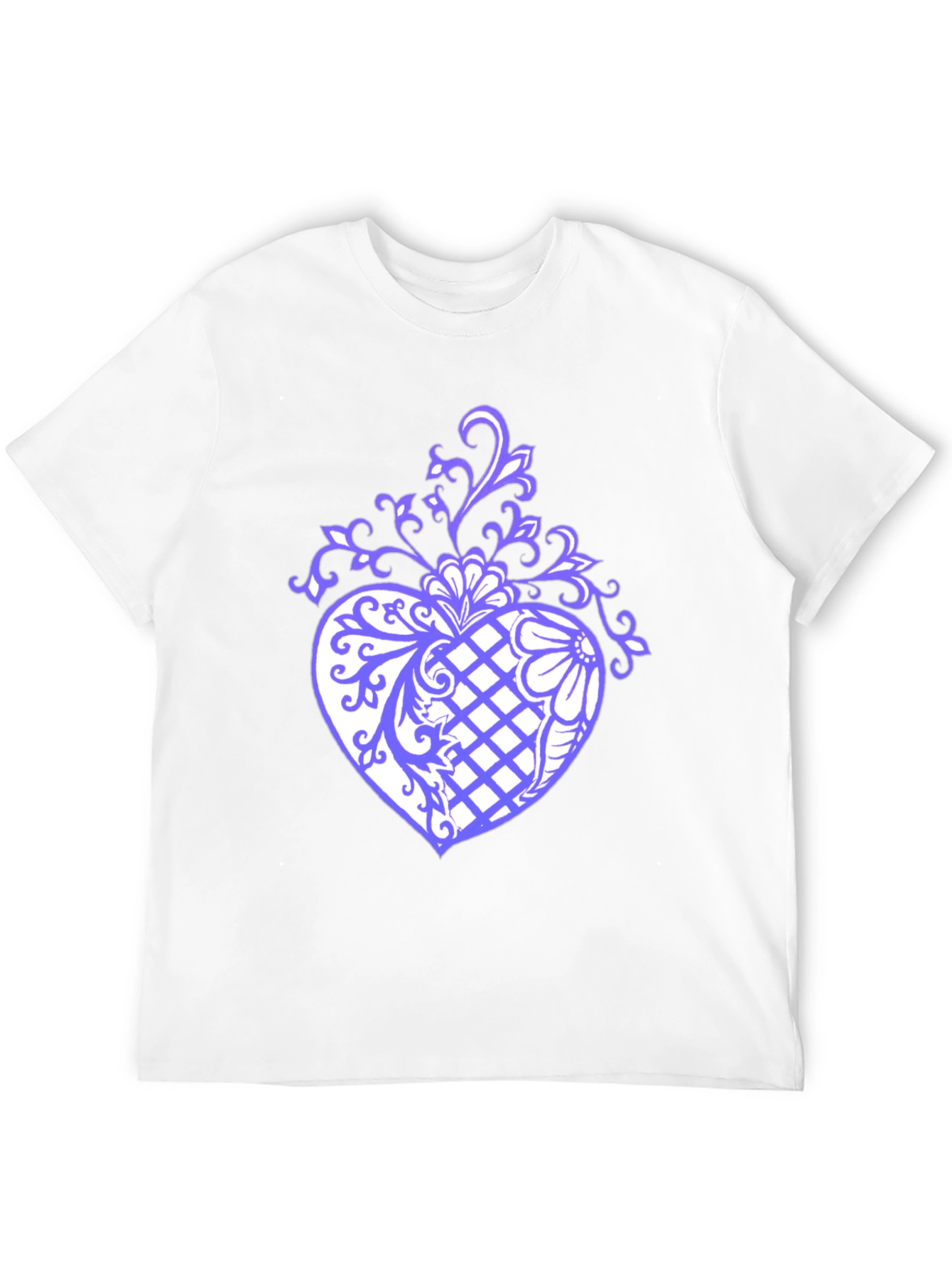Floral Heart Graphic T-Shirt