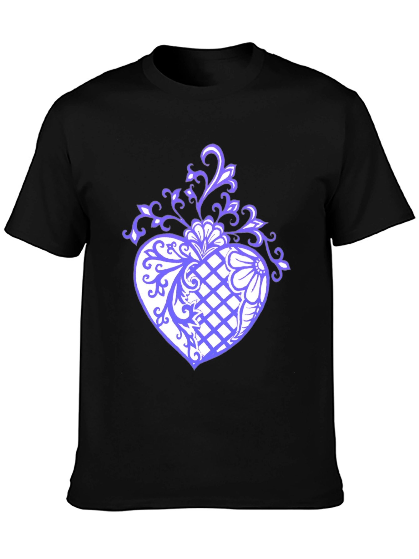 Floral Heart Graphic T-Shirt