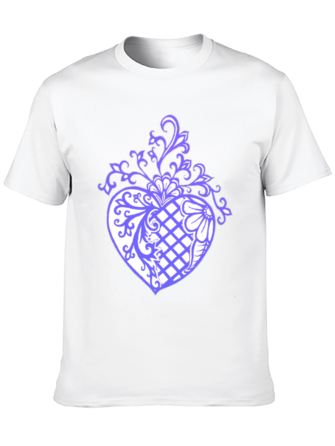Floral Heart Graphic T-Shirt