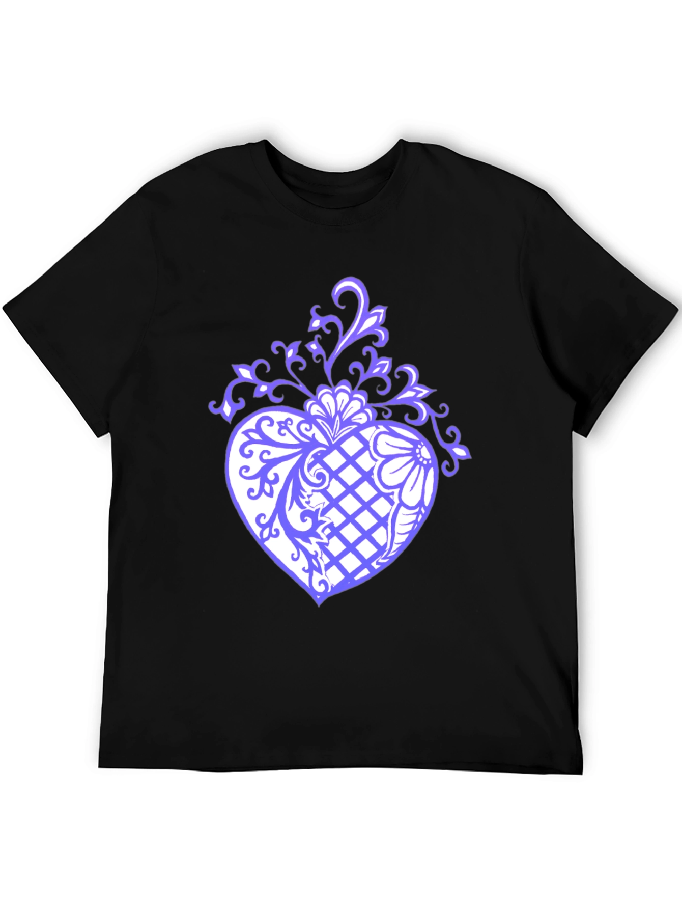 Floral Heart Graphic T-Shirt