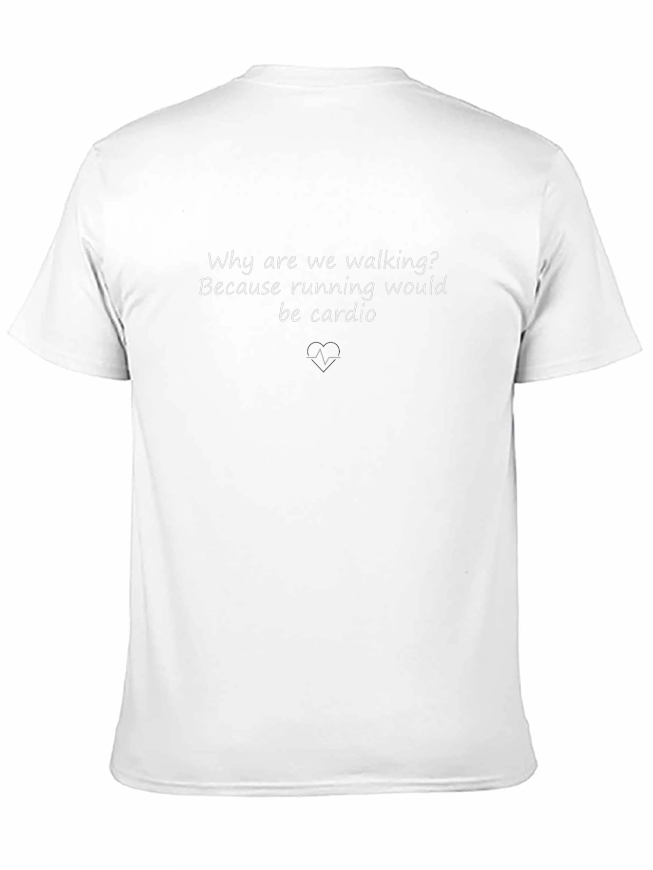 Funny Walking Cardio T-Shirt