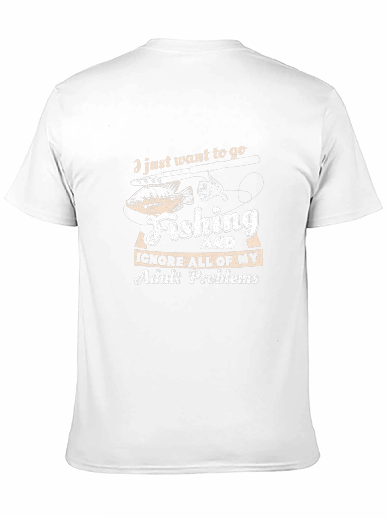 Fishing T-Shirt: Ignore Adult Problems
