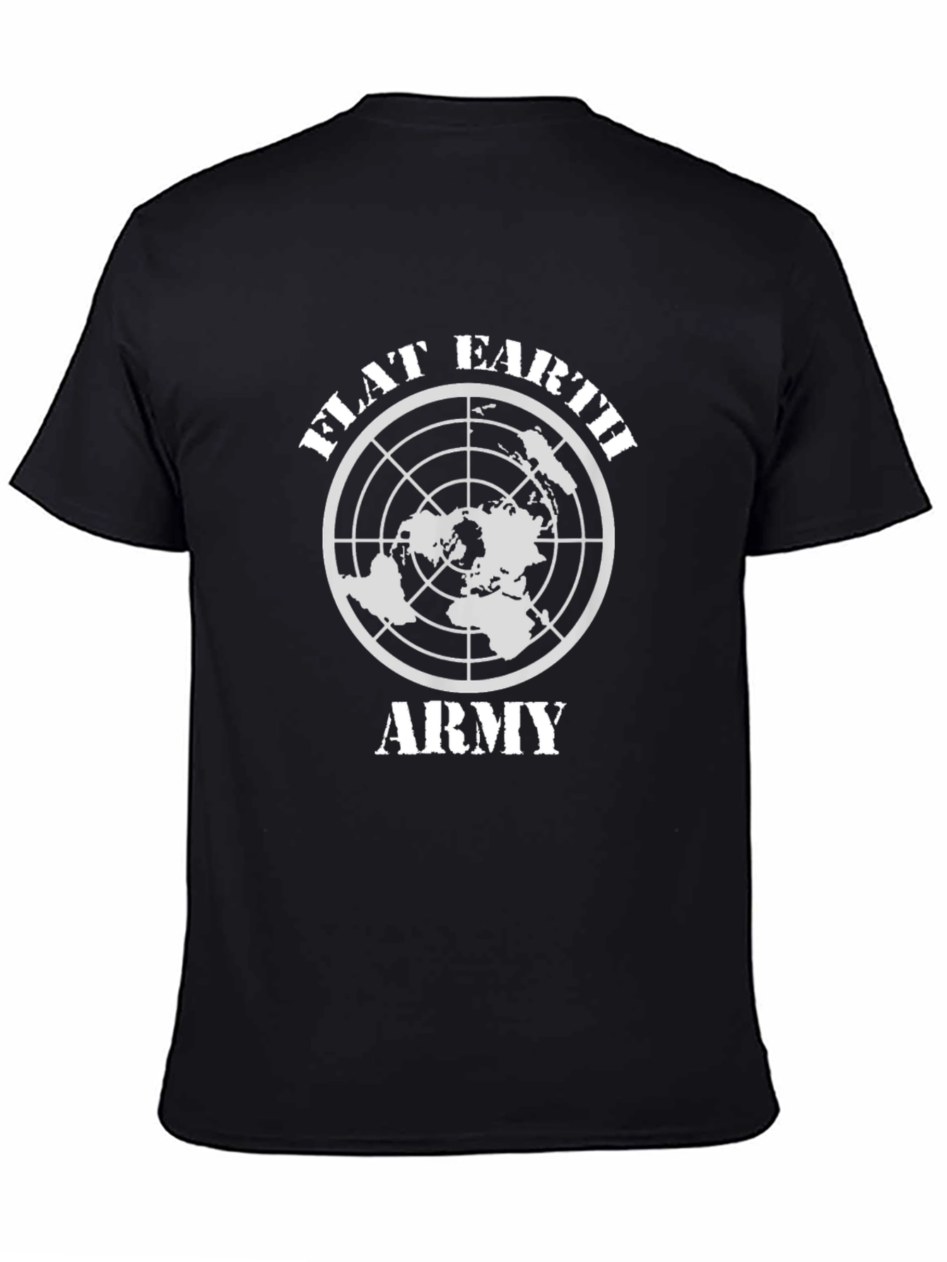 Flat Earth Army T-Shirt - Conspiracy Theory Tee
