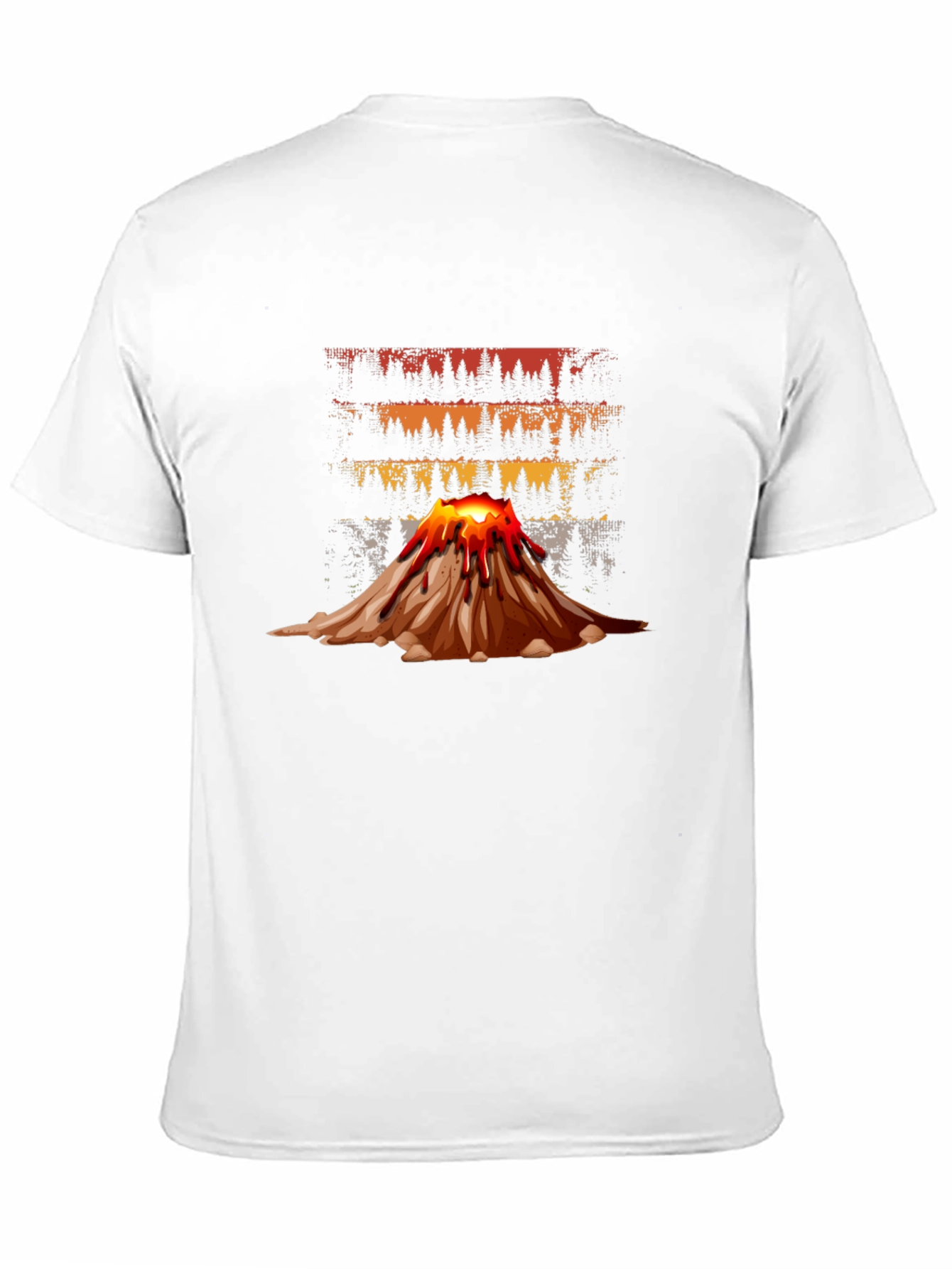 Volcano Graphic Tee - Erupting Style