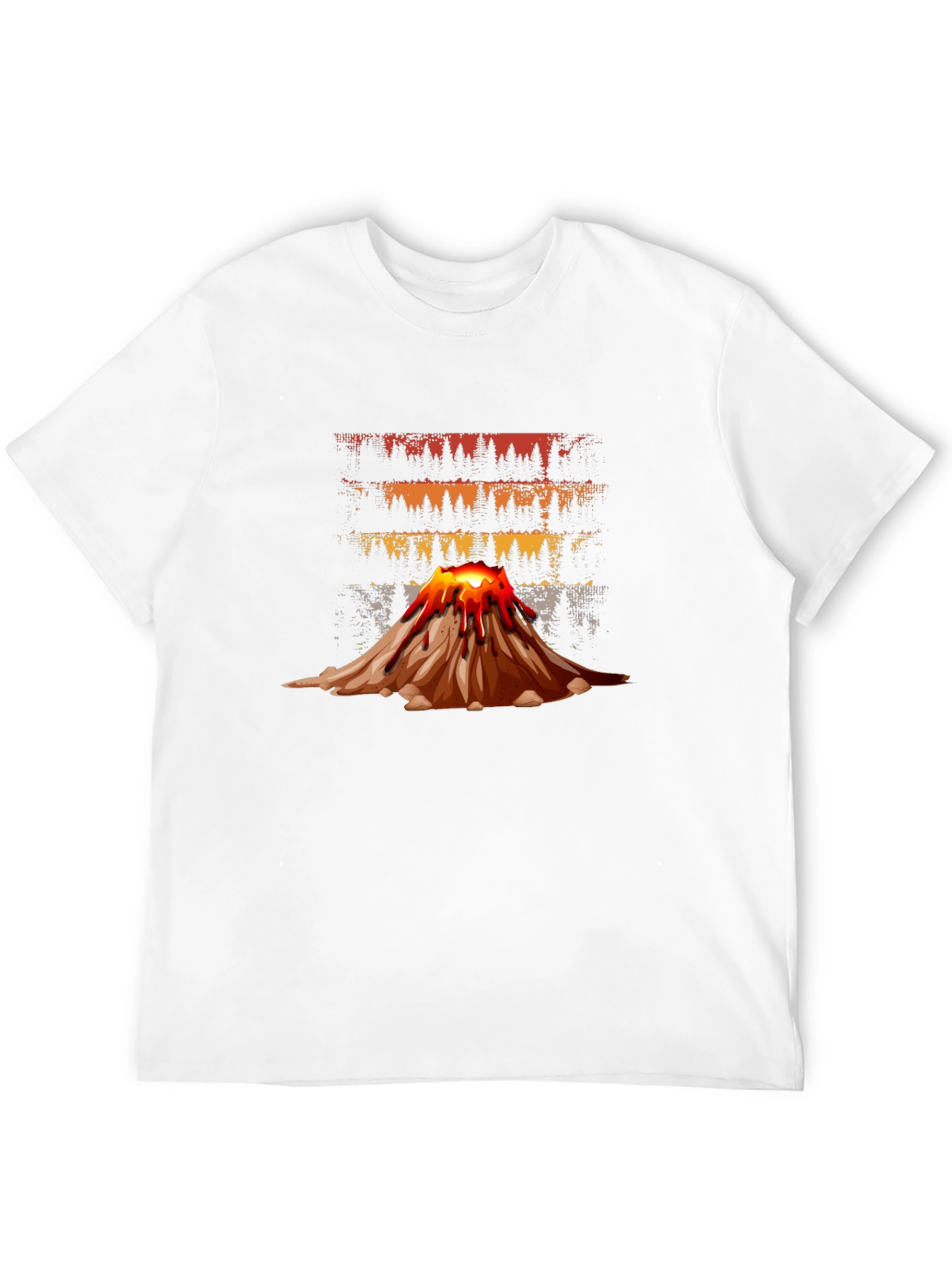 Volcano Graphic Tee - Erupting Style