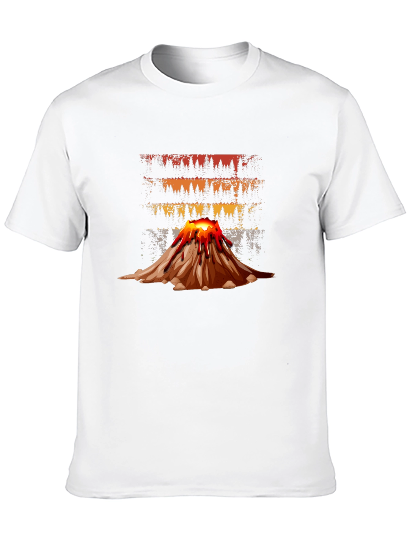 Volcano Graphic Tee - Erupting Style
