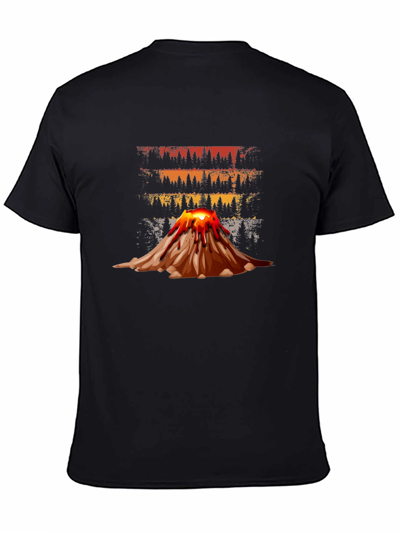 Volcano Graphic Tee - Erupting Style
