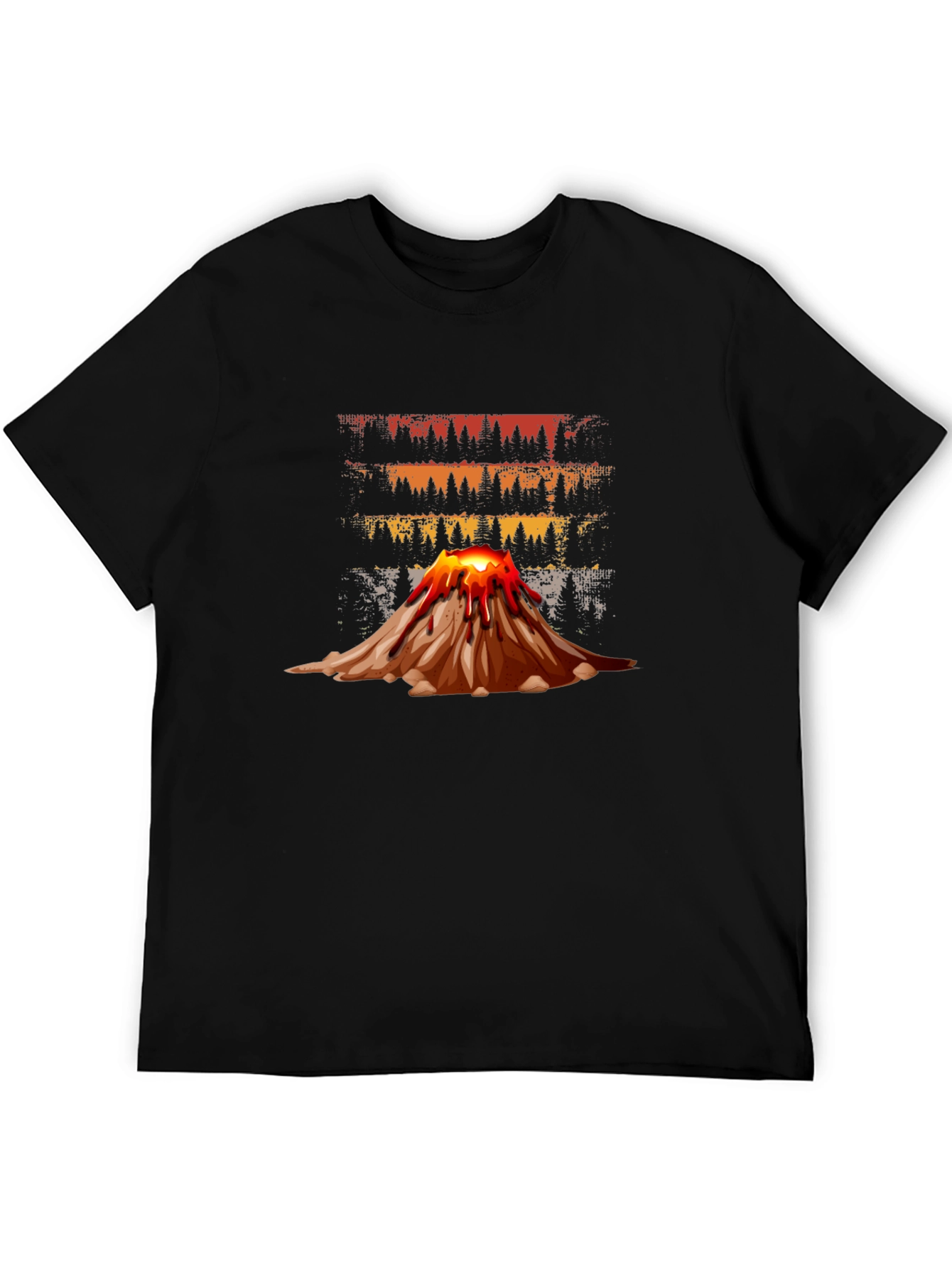Volcano Graphic Tee - Erupting Style