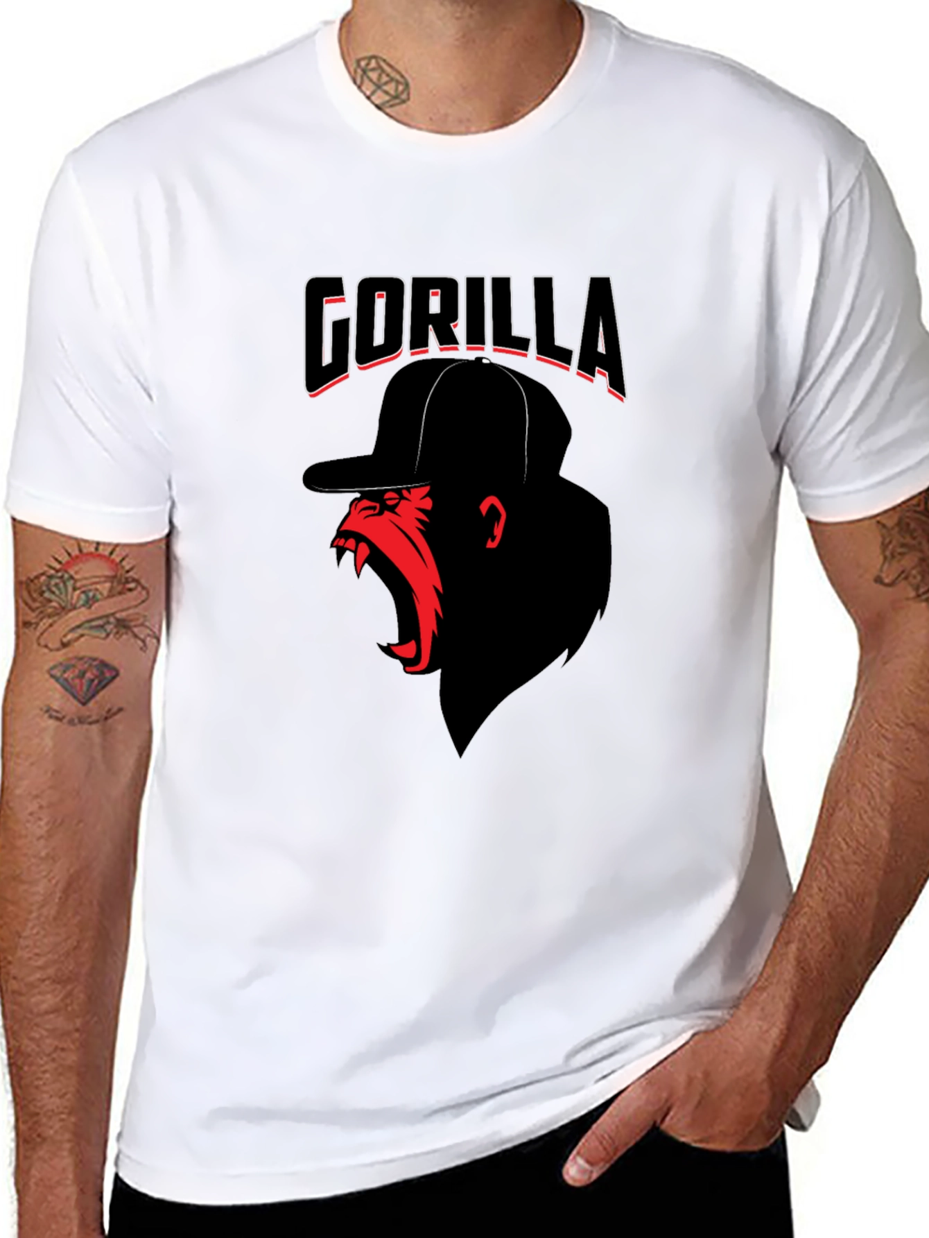 Gorilla Graphic T-Shirt - Urban Style Tee