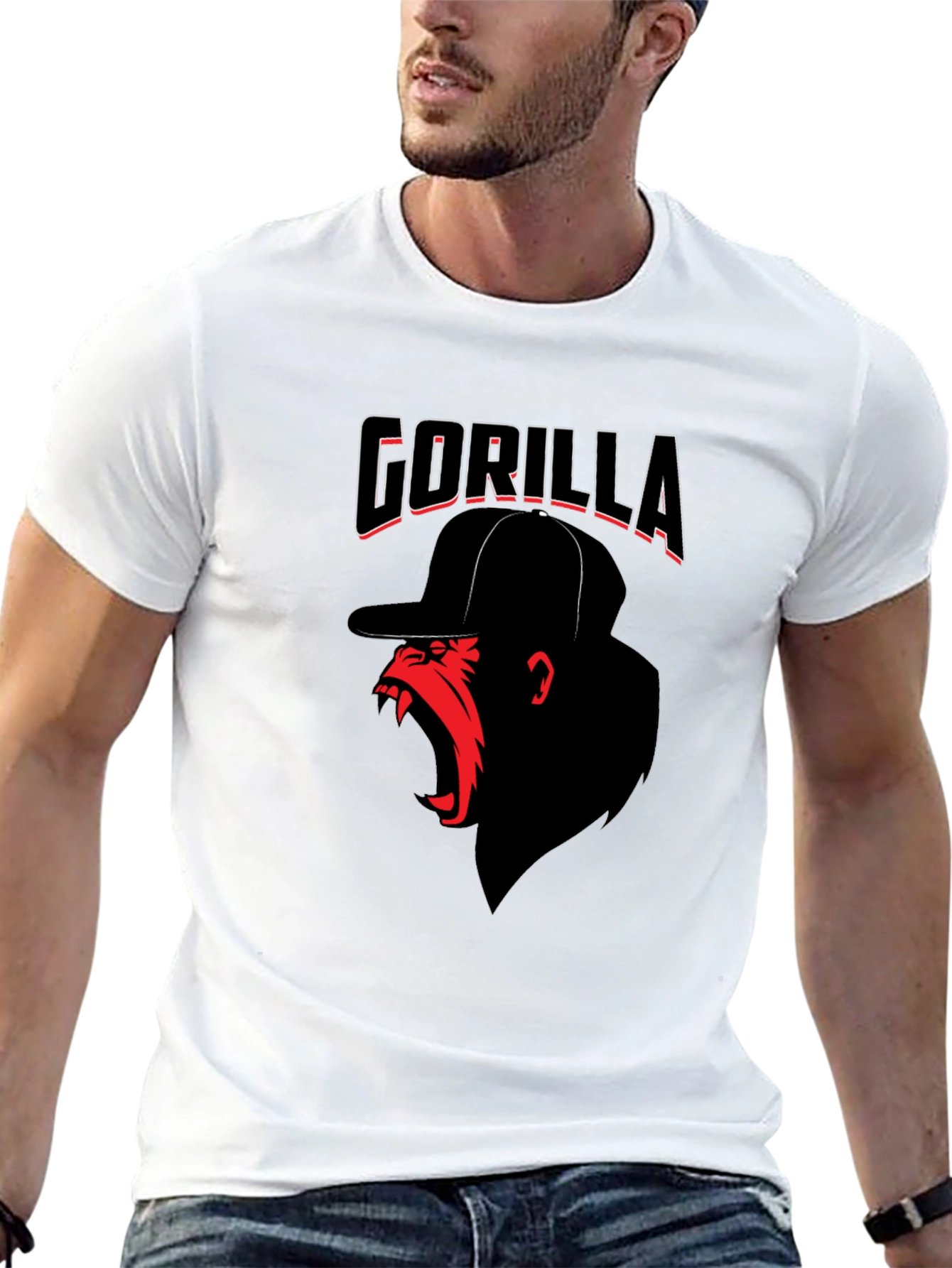 Gorilla Graphic T-Shirt - Urban Style Tee