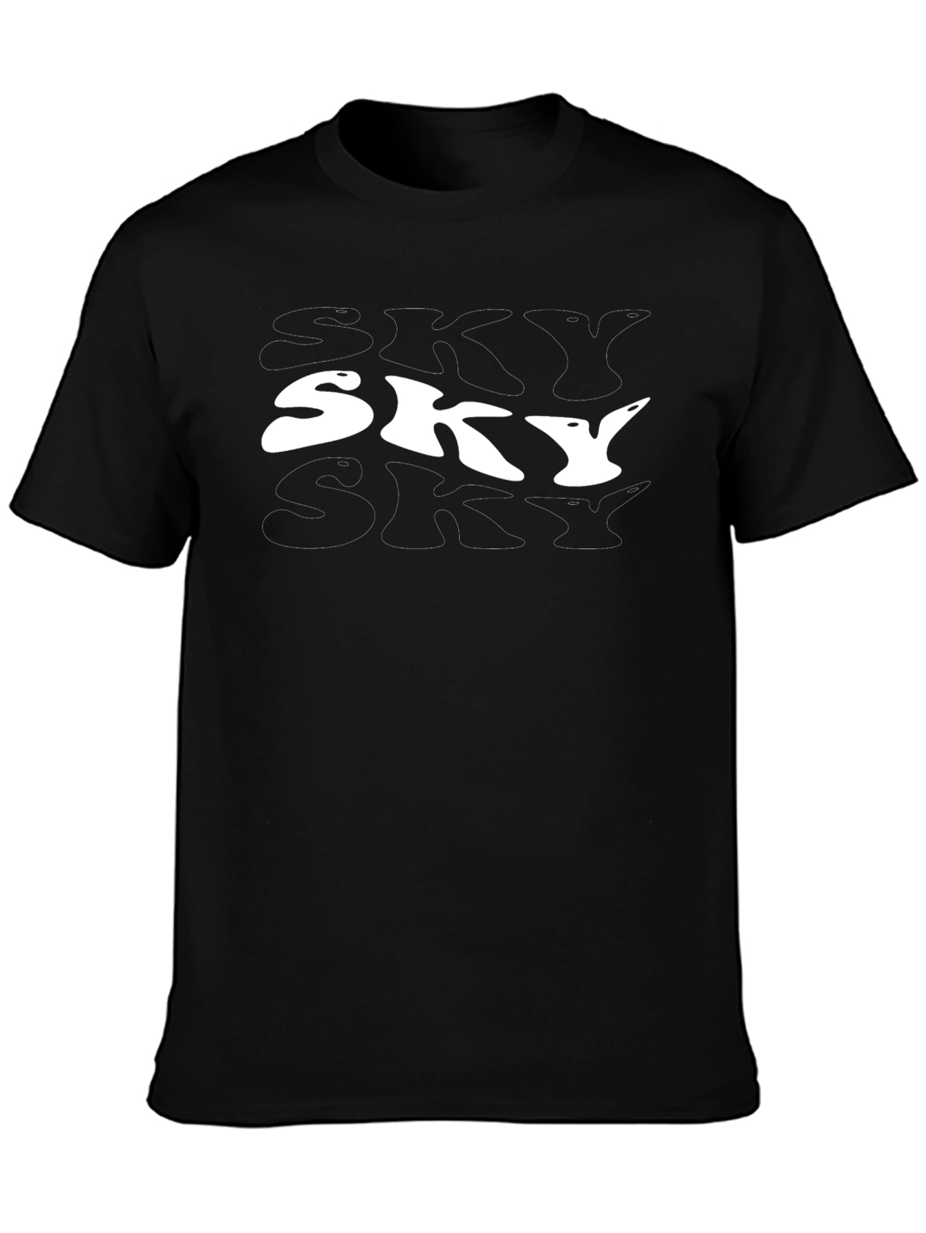 SKY Graphic Tee - Trendy Fashion