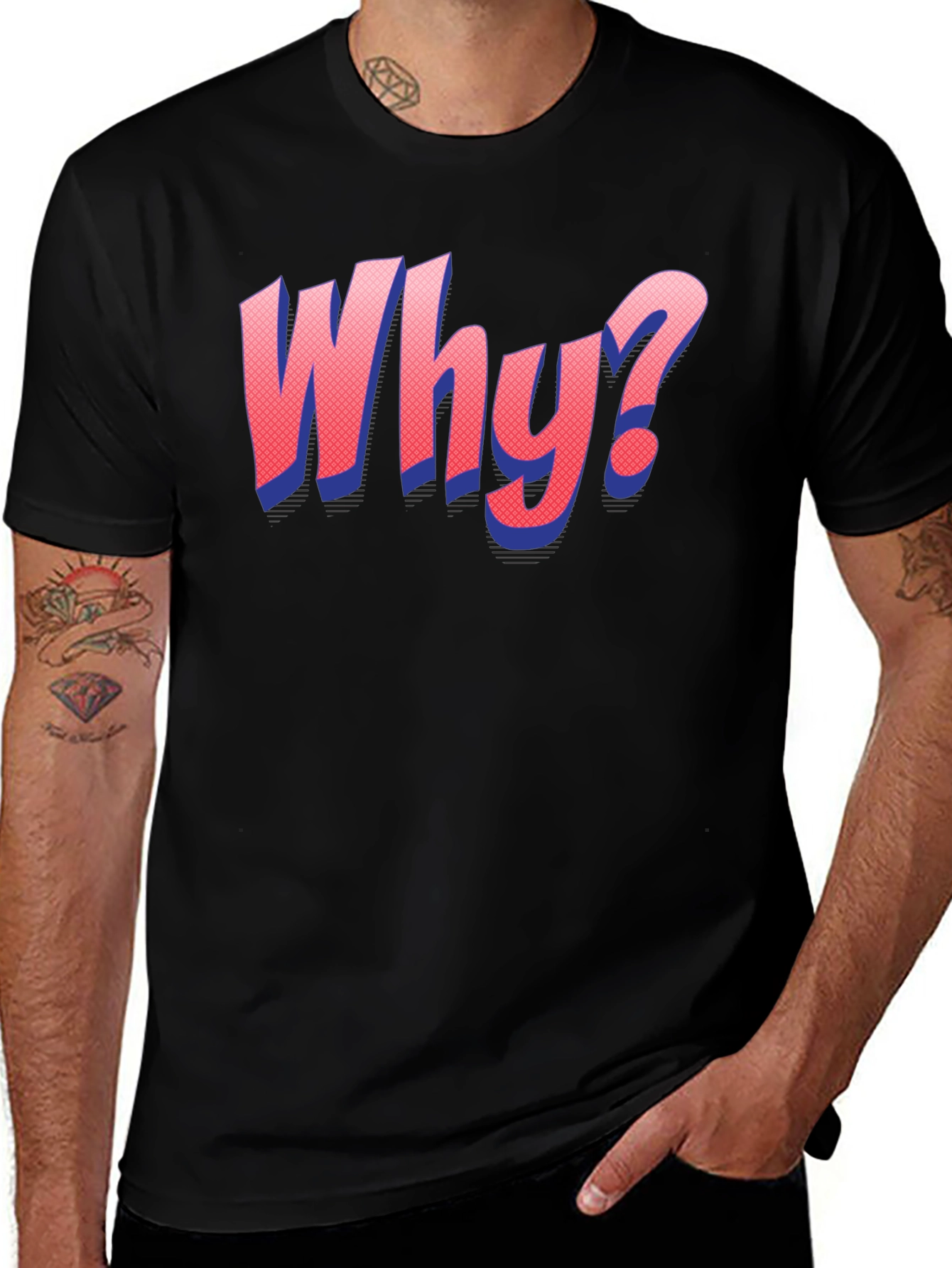 Why? Graphic T-Shirt - Statement Tee