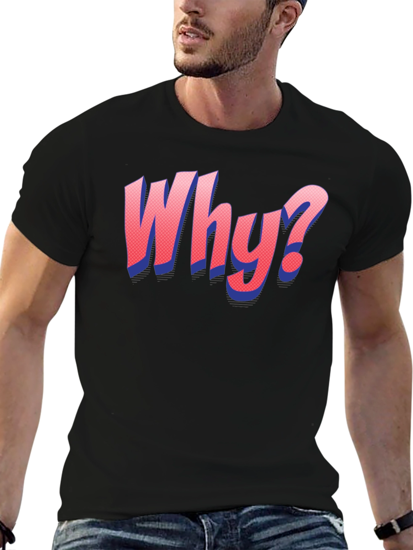 Why? Graphic T-Shirt - Statement Tee