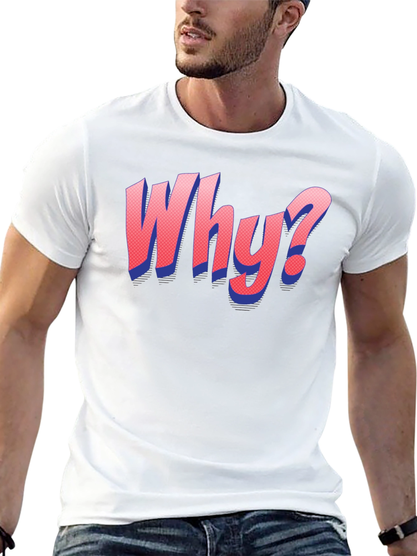 Why? Graphic T-Shirt - Statement Tee