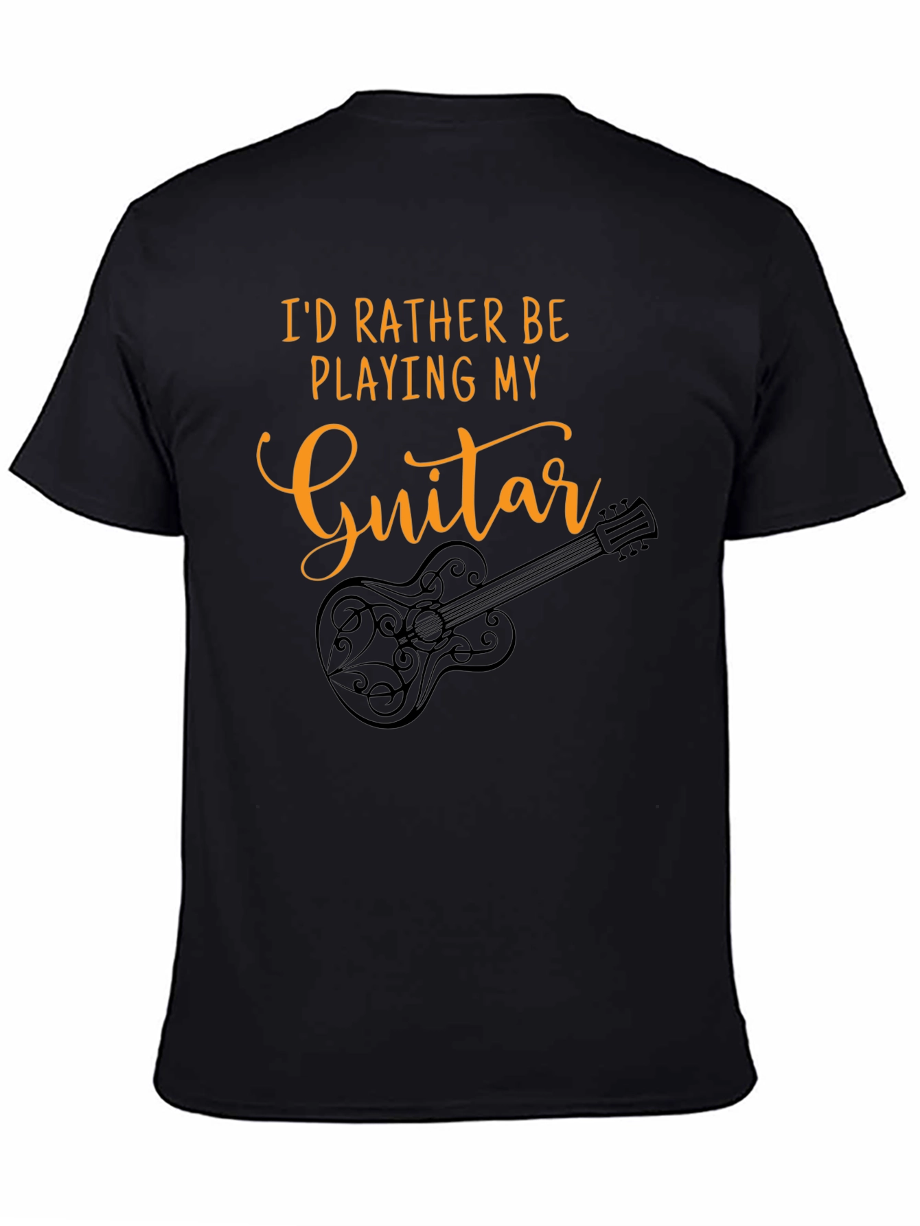 Guitar Player T-Shirt - Id Rather Be Playing