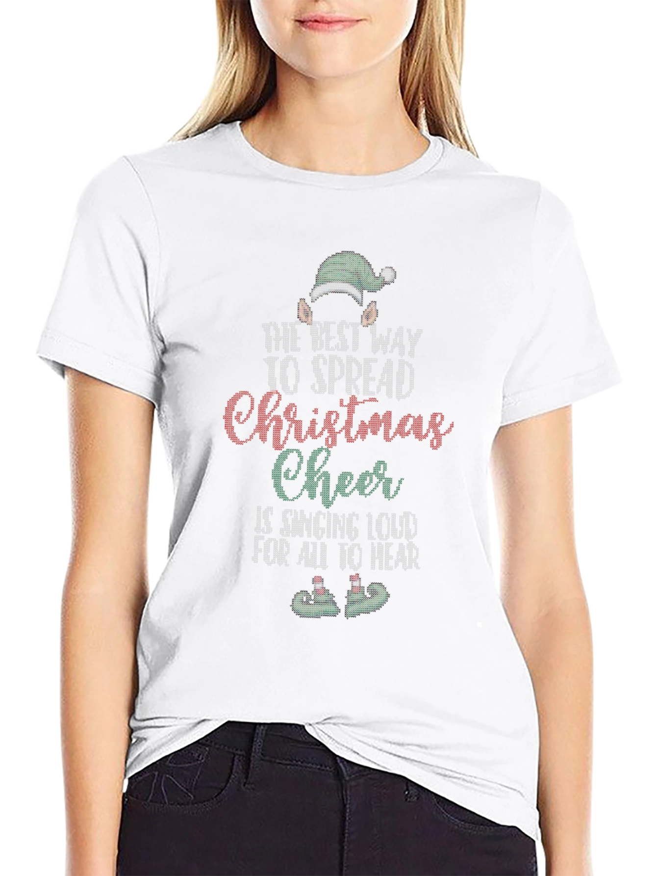 Christmas Cheer T-Shirt - Elf Holiday Tee