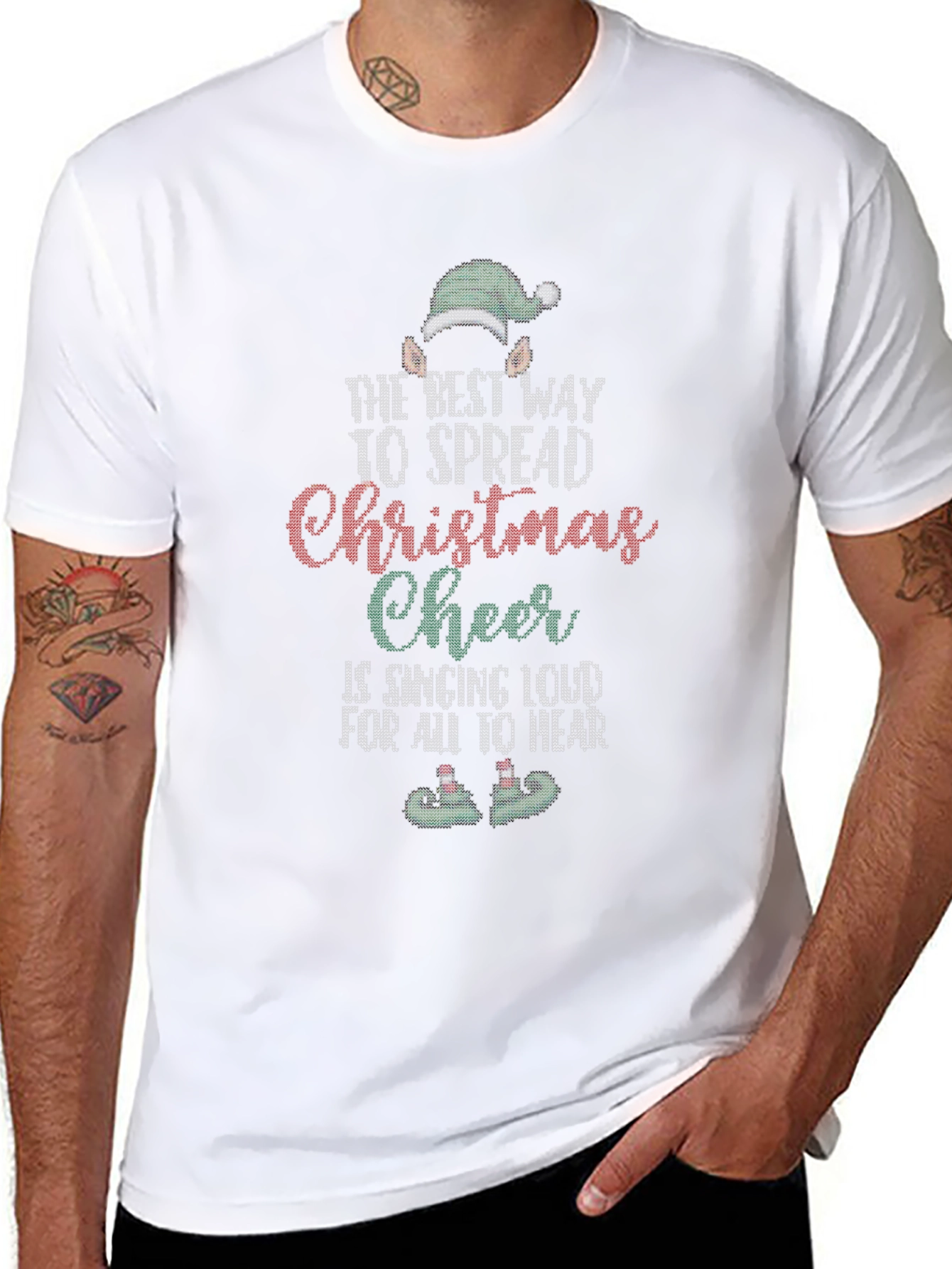 Christmas Cheer T-Shirt - Elf Holiday Tee