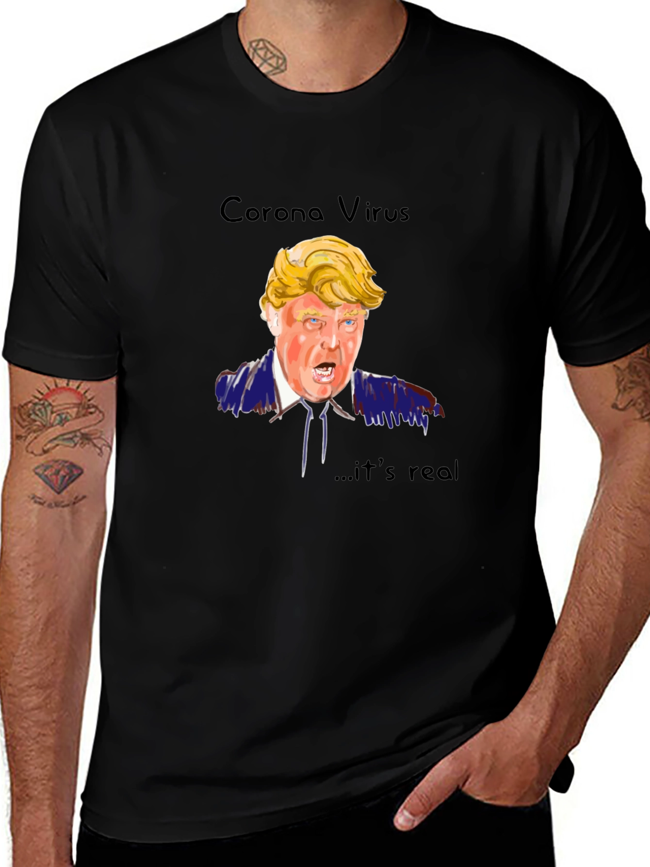 Corona Virus Trump T-Shirt