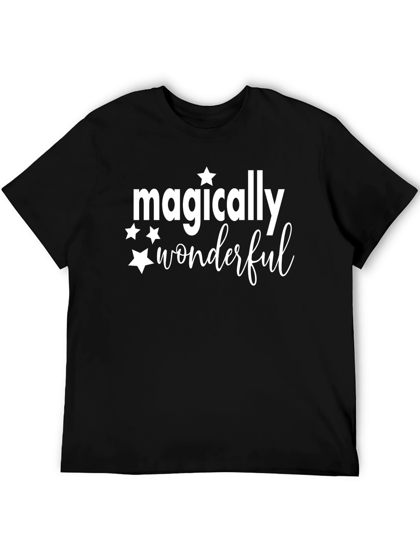 Magically Wonderful Graphic Tee - Black T-Shirt