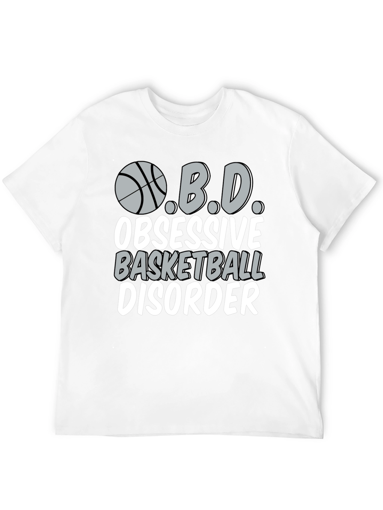 Obsessive Basketball Disorder Graphic Tee