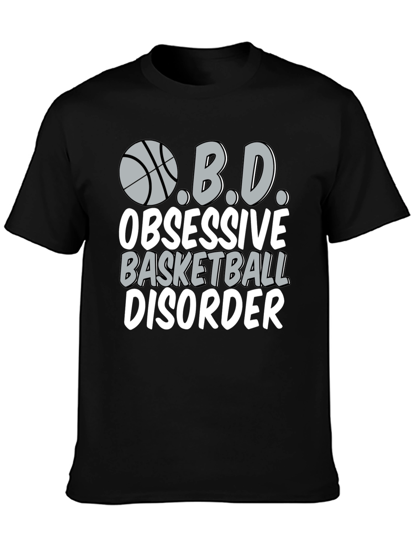 Obsessive Basketball Disorder Graphic Tee