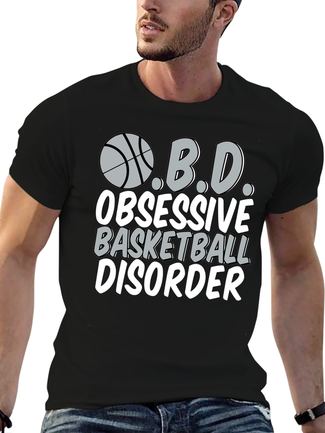 Obsessive Basketball Disorder Graphic Tee