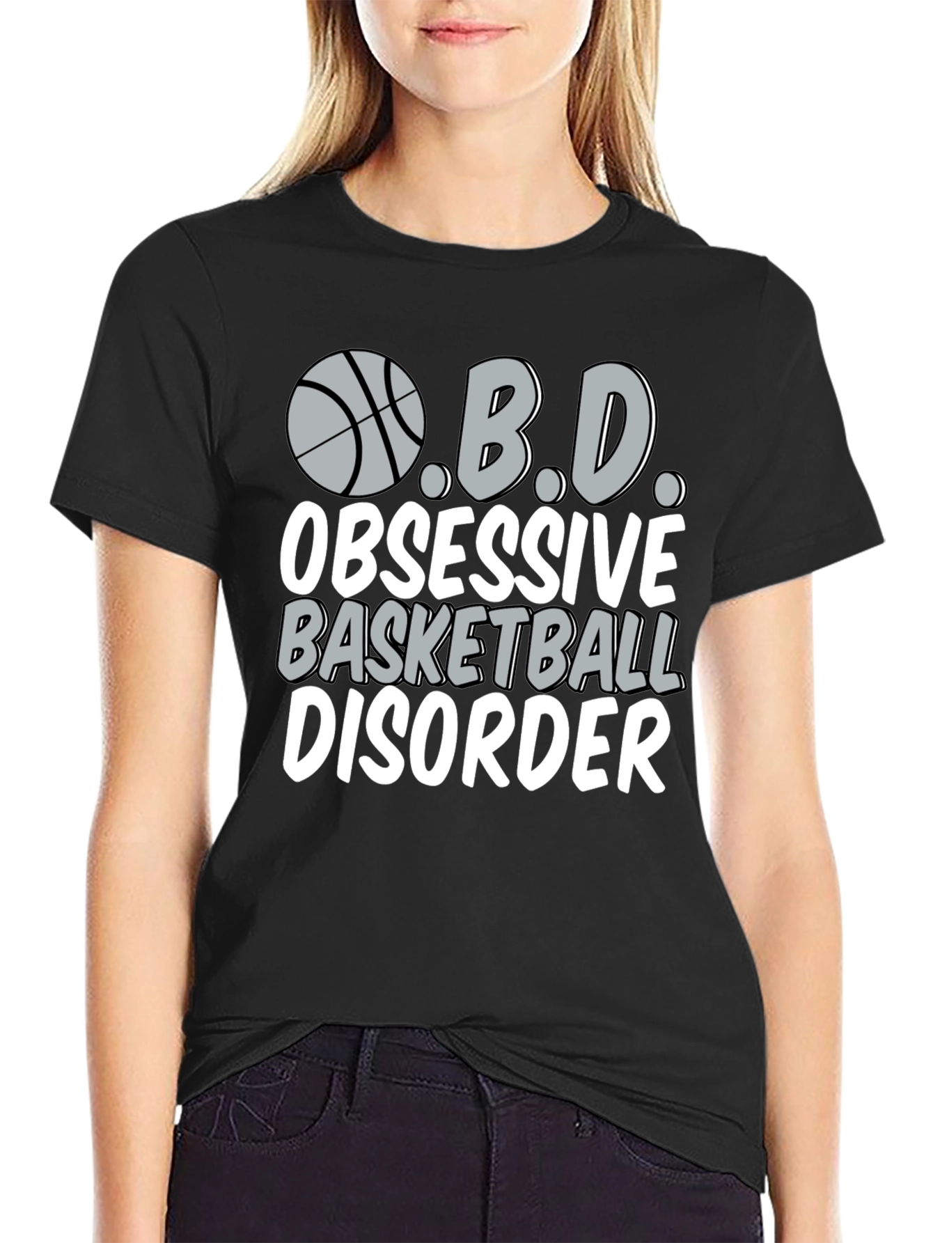 Obsessive Basketball Disorder Graphic Tee