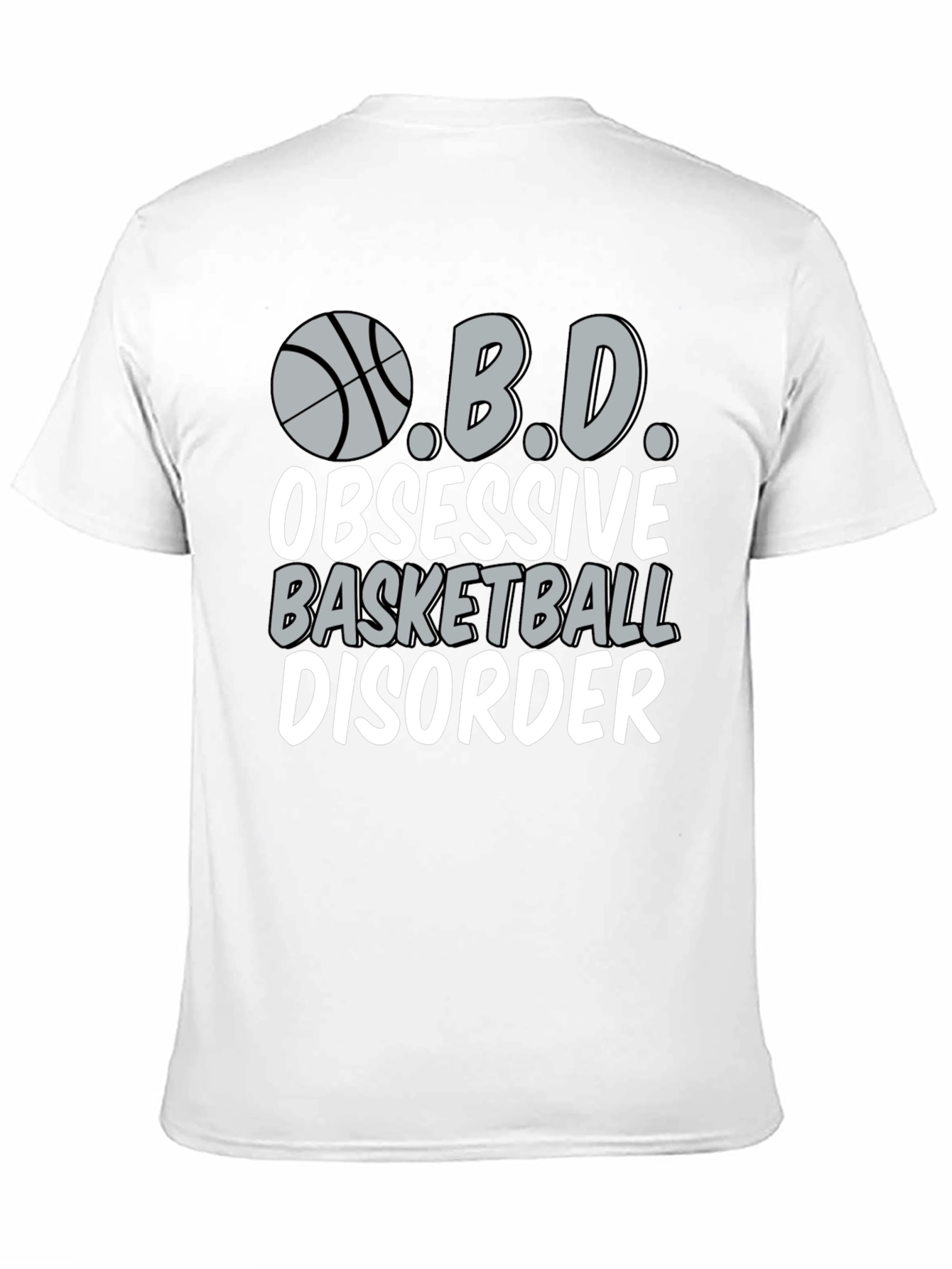 Obsessive Basketball Disorder Graphic Tee