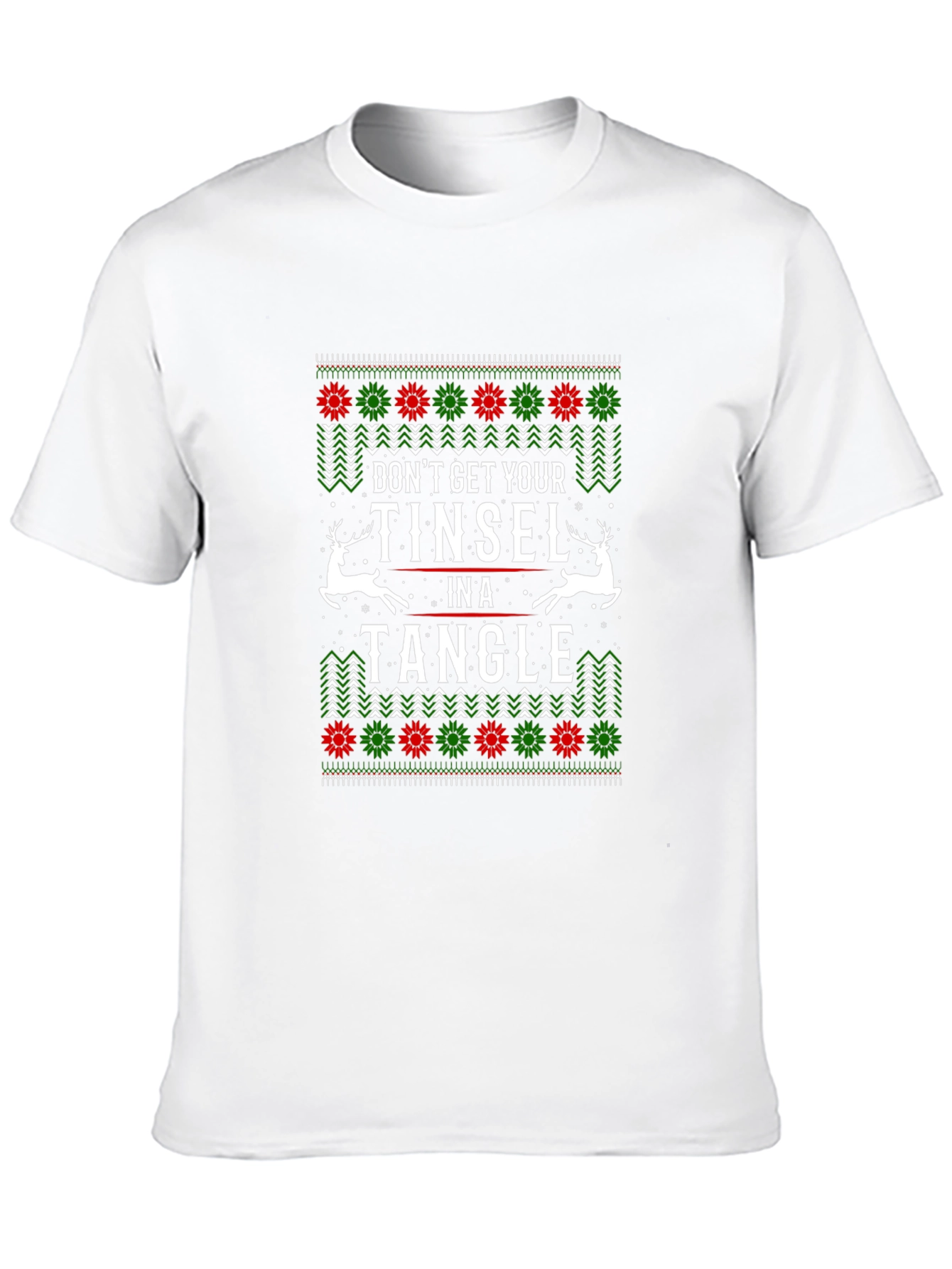 Tinsel Tangle Christmas Tee