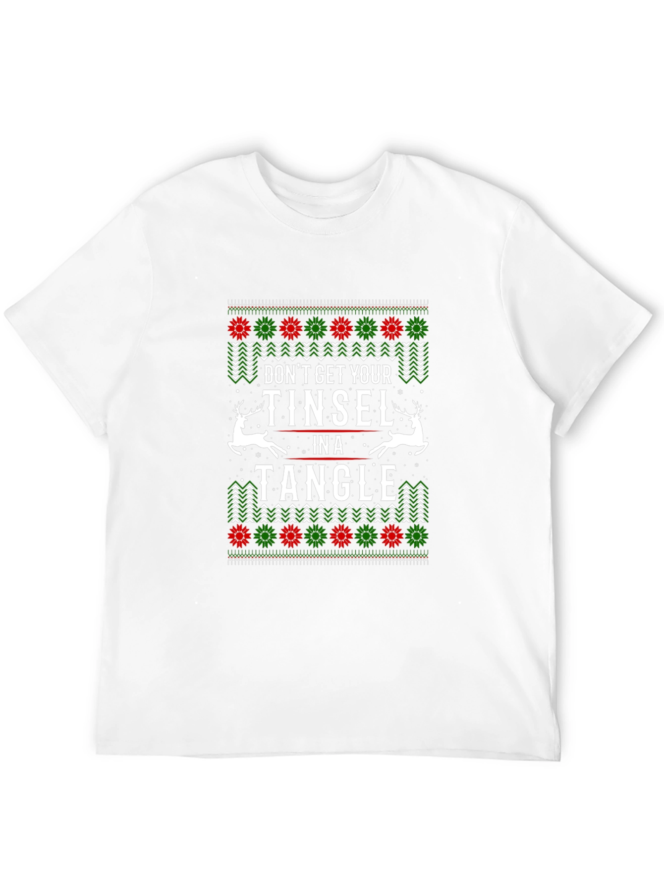 Tinsel Tangle Christmas Tee