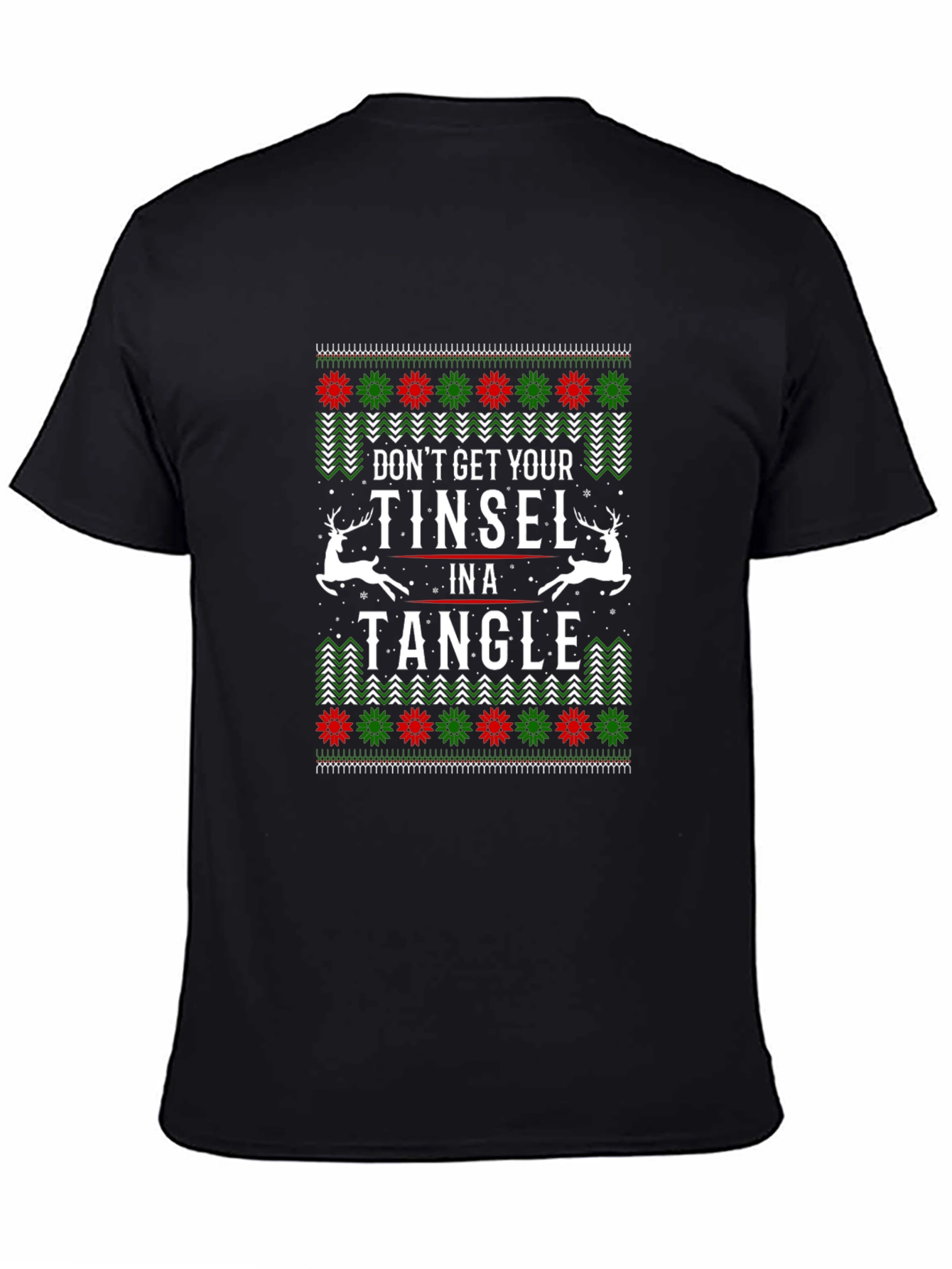 Tinsel Tangle Christmas Tee
