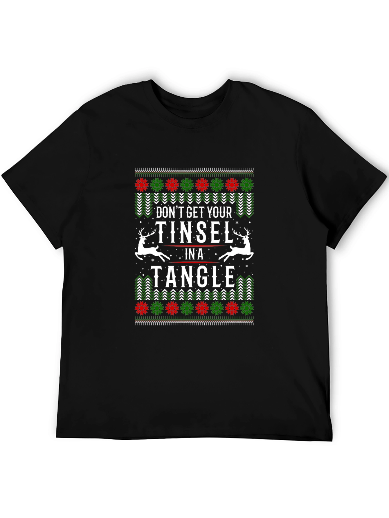 Tinsel Tangle Christmas Tee
