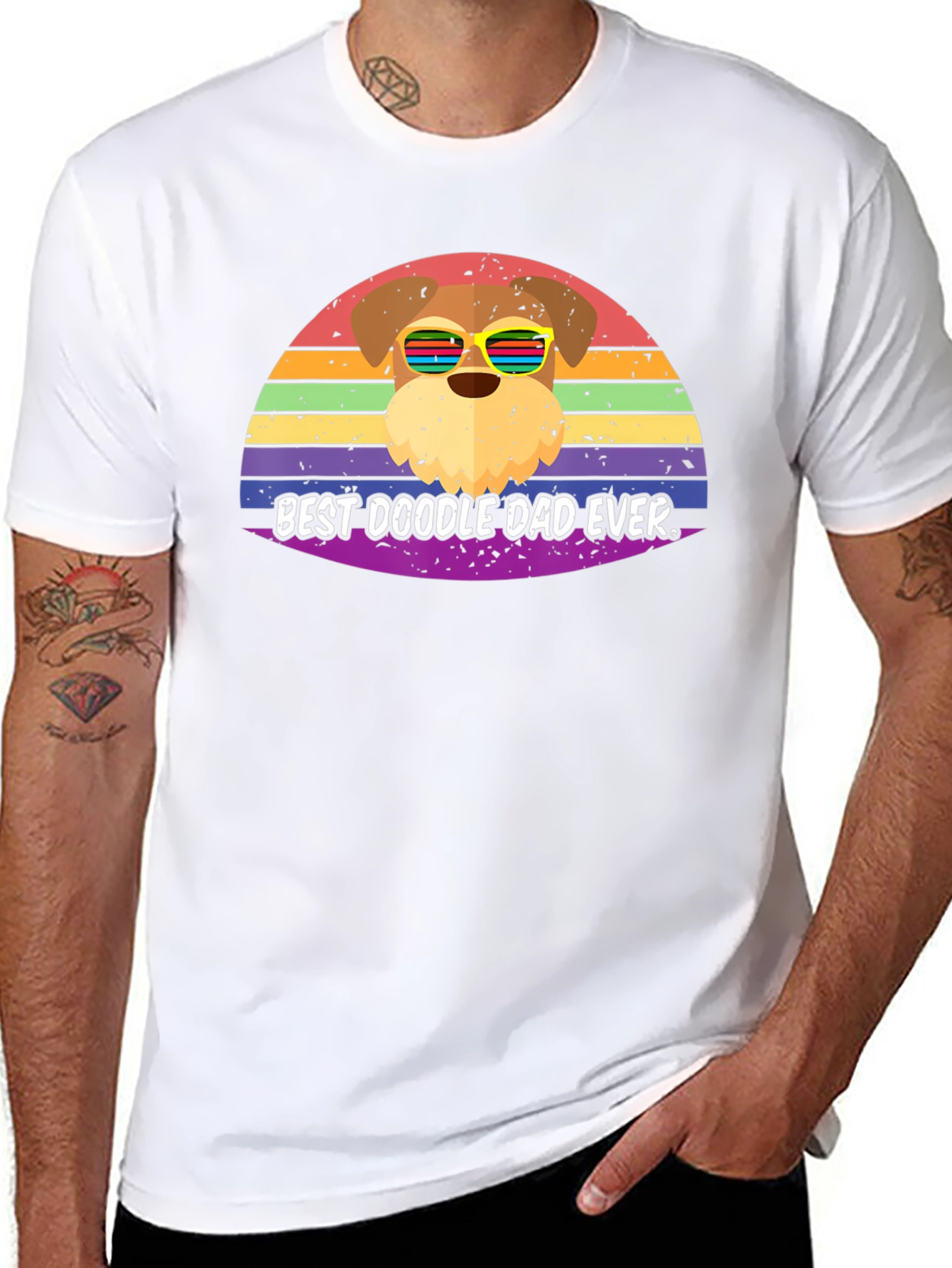 Best Doodle Dad Ever T-Shirt