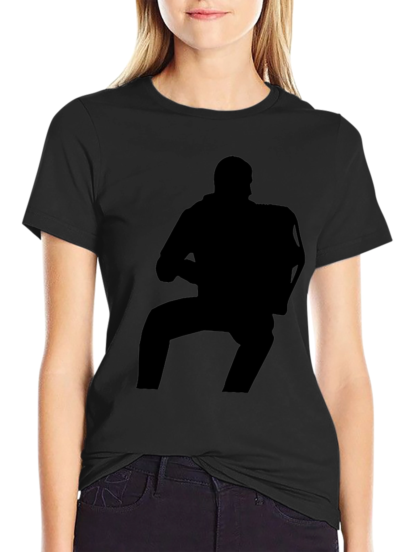 Silhouette Graphic Tee - Casual Style