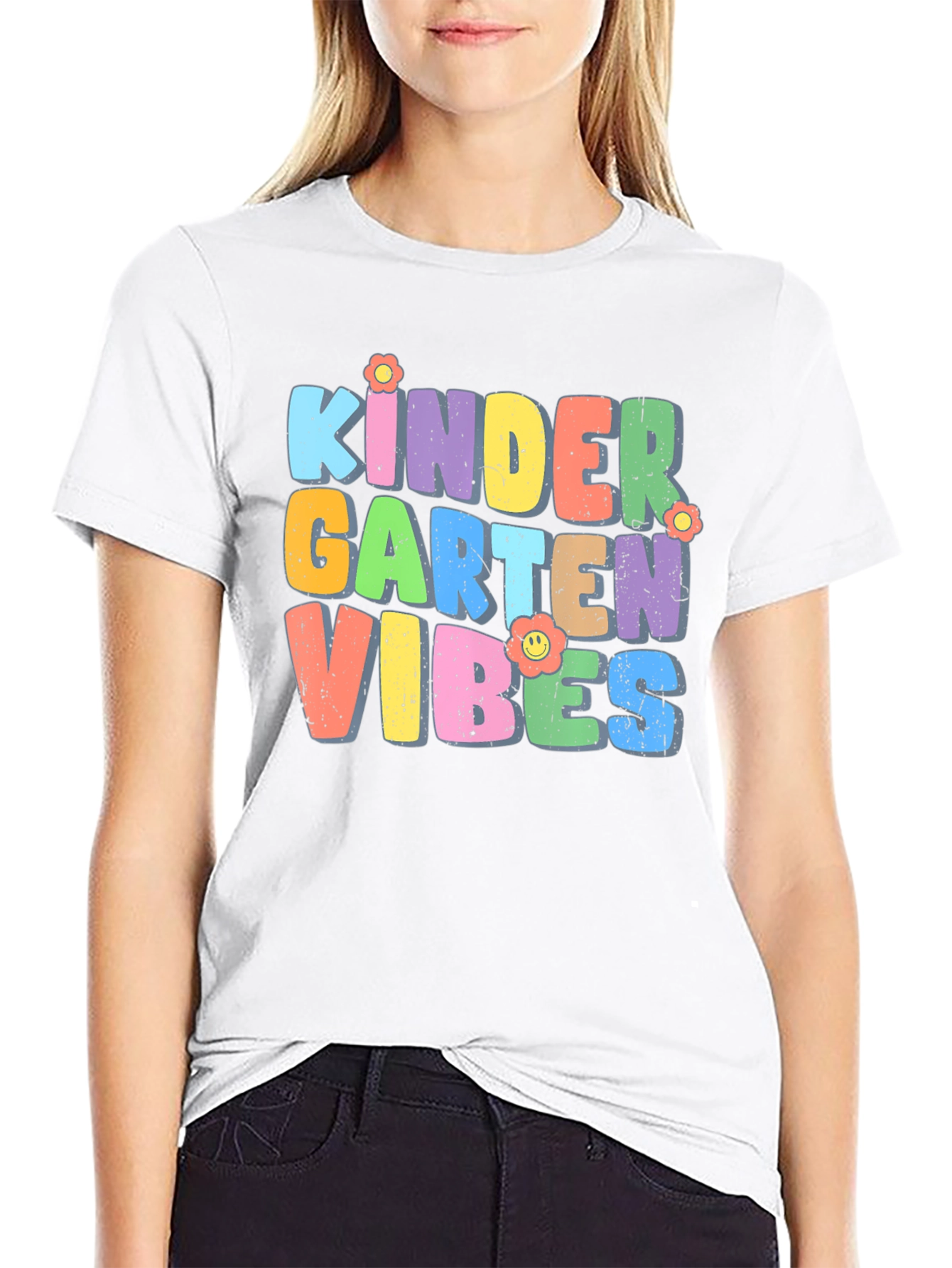 Kindergarten Vibes Graphic Tee - Back to School