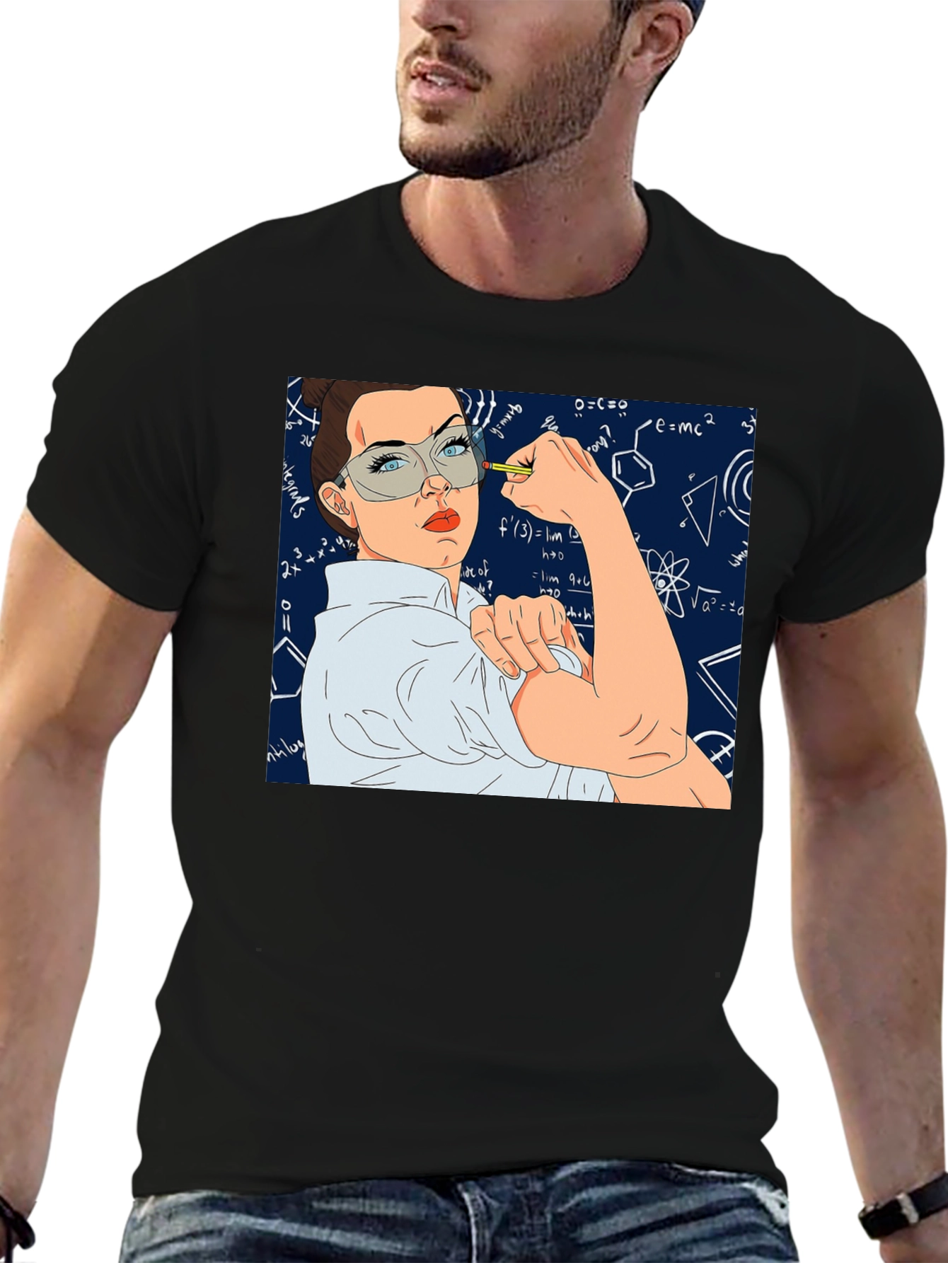 Science Strong Woman T-Shirt - Empowerment Tee