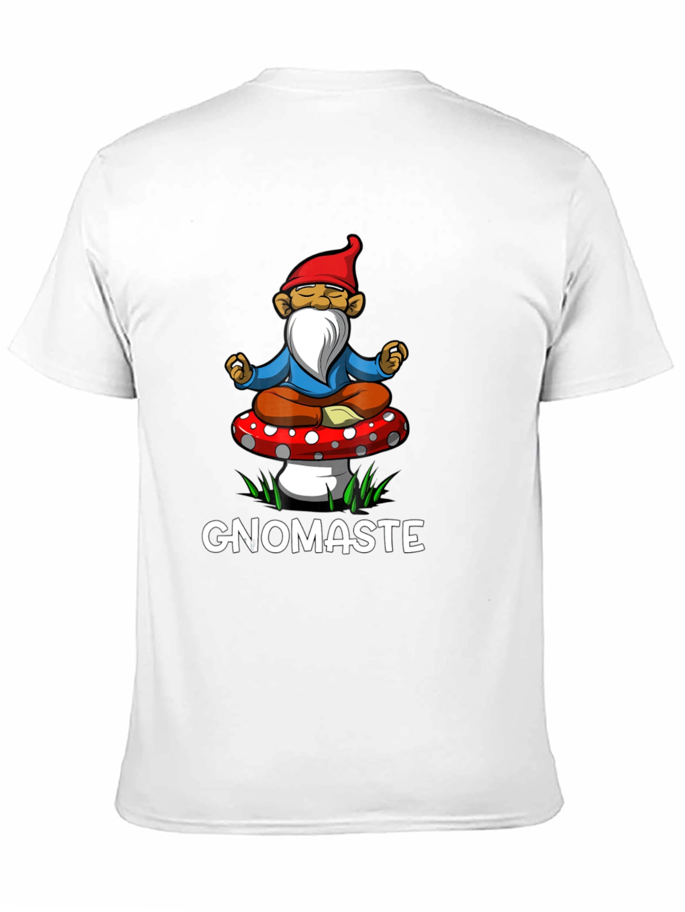 Gnomaste T-Shirt - Relaxed Gnome Meditation Tee