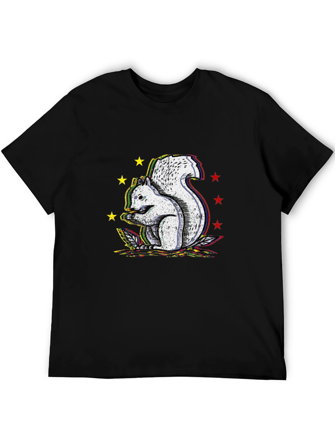 Squirrel Graphic Tee - Unique Design