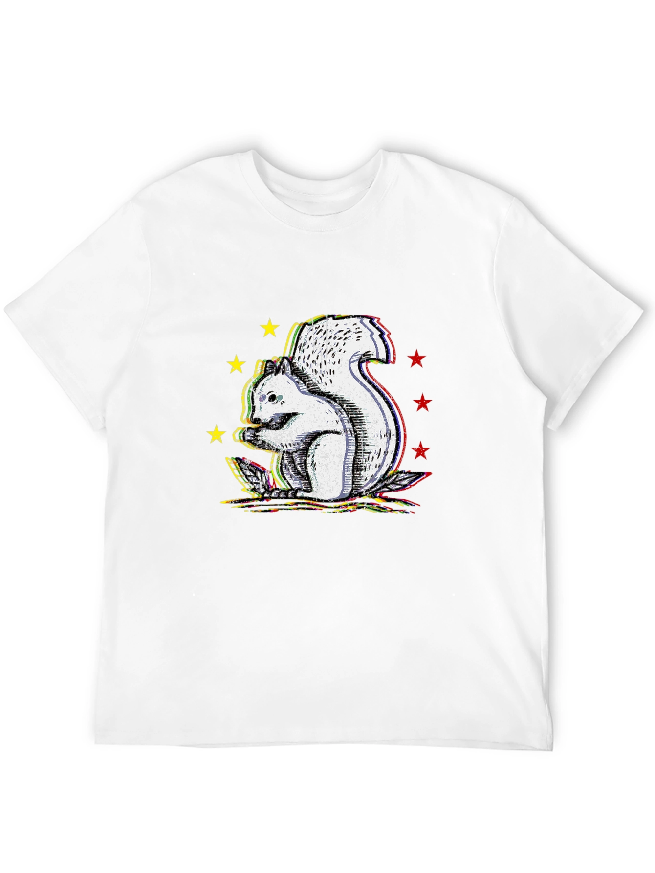 Squirrel Graphic Tee - Unique Design