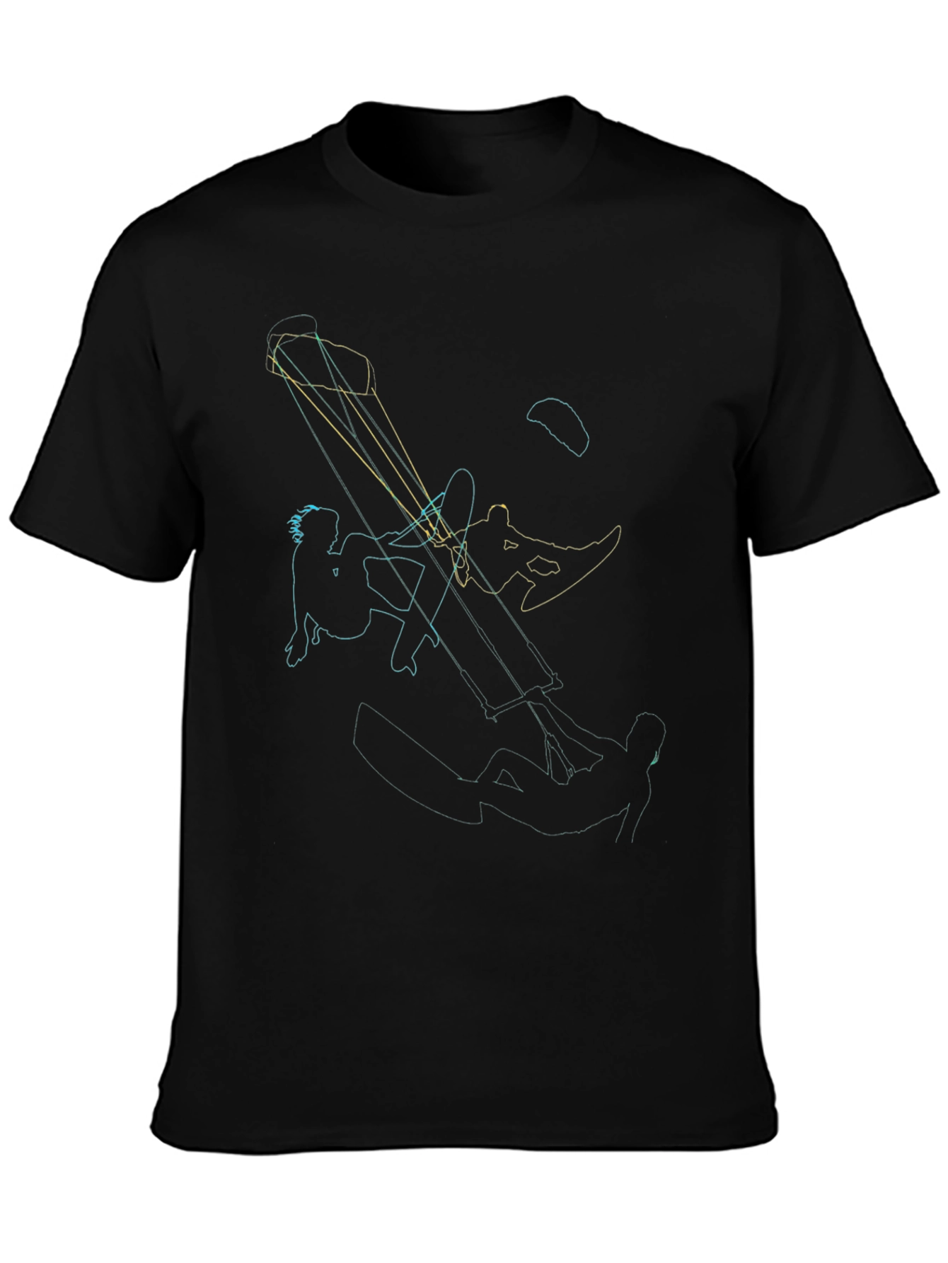 Kitesurfing Graphic Tee - Cool Design