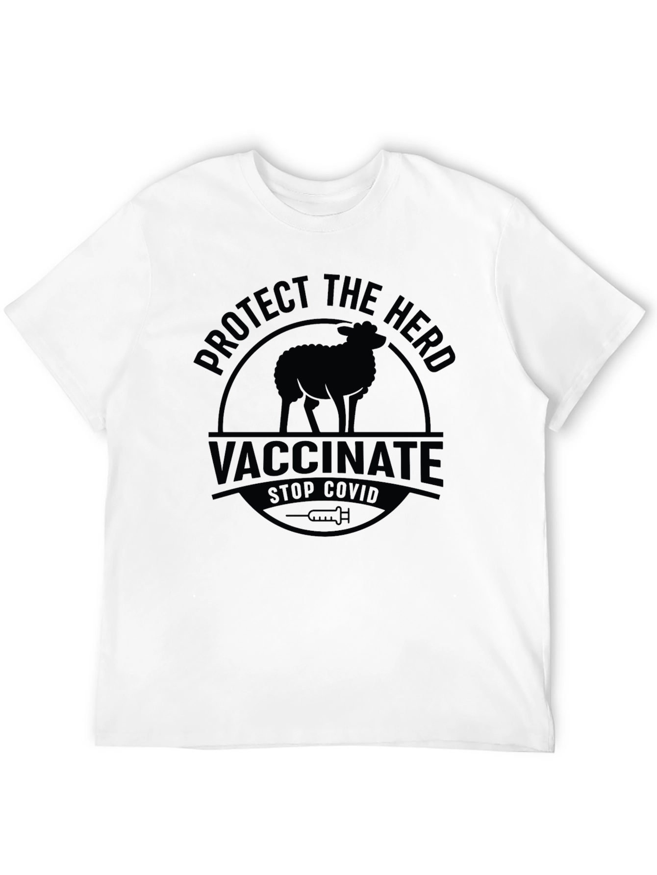 Protect the Herd Vaccinate Stop Covid T-Shirt