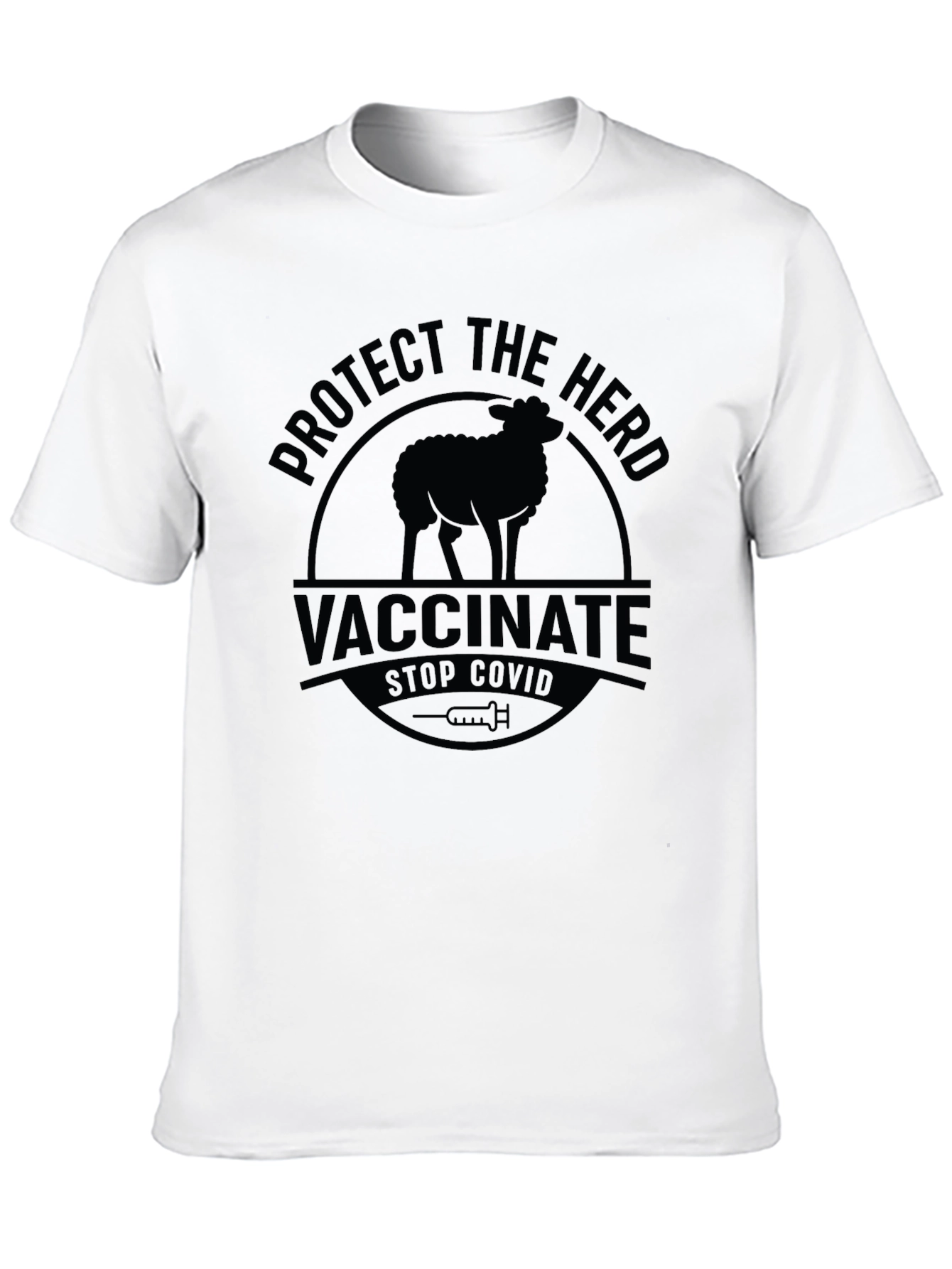 Protect the Herd Vaccinate Stop Covid T-Shirt