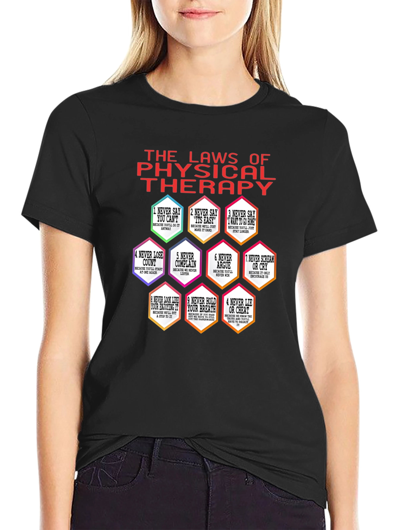Physical Therapy Laws Graphic T-Shirt