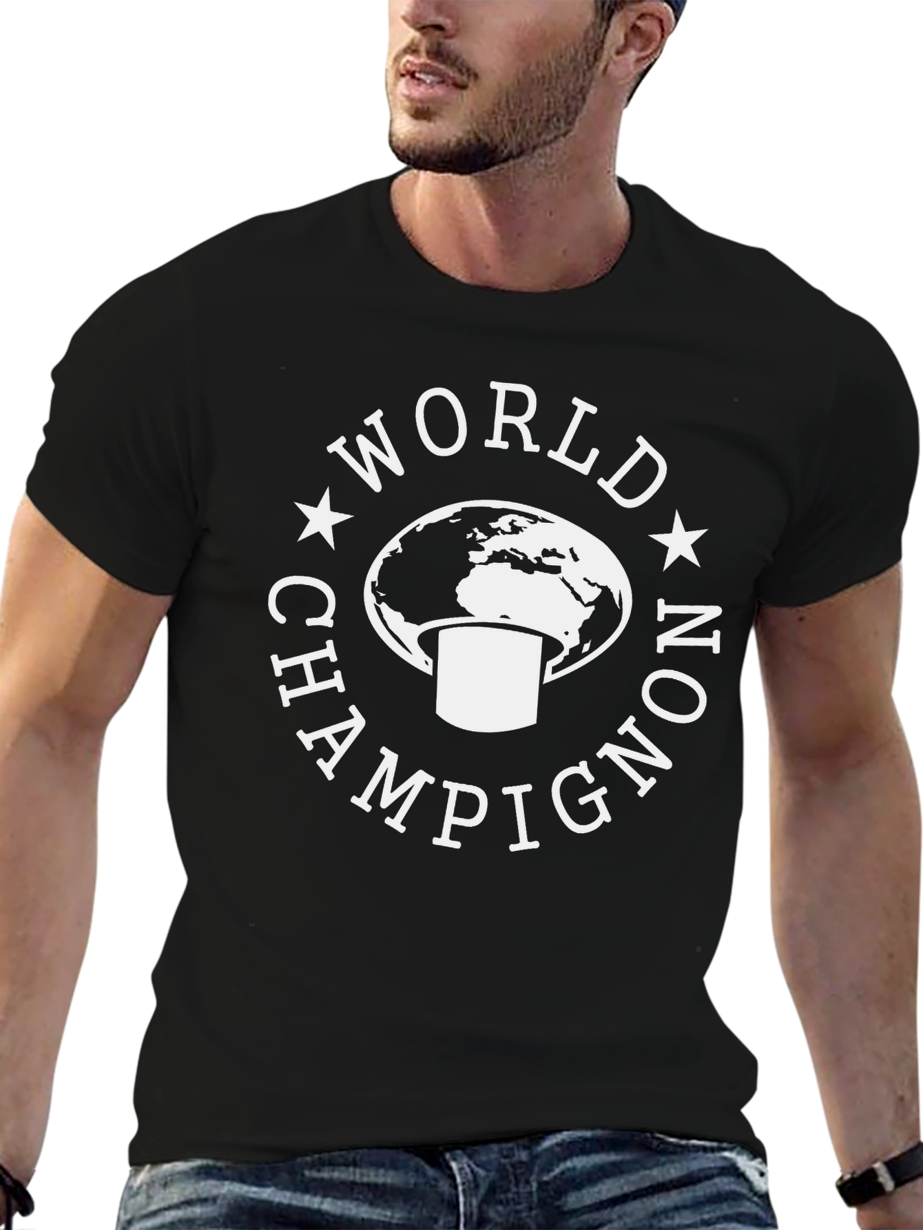 World Champignon T-Shirt - Funny Mushroom Design
