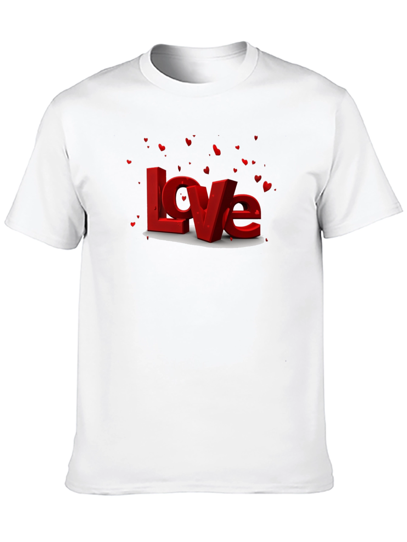 Love T-Shirt - Red Valentines Day Graphic Tee