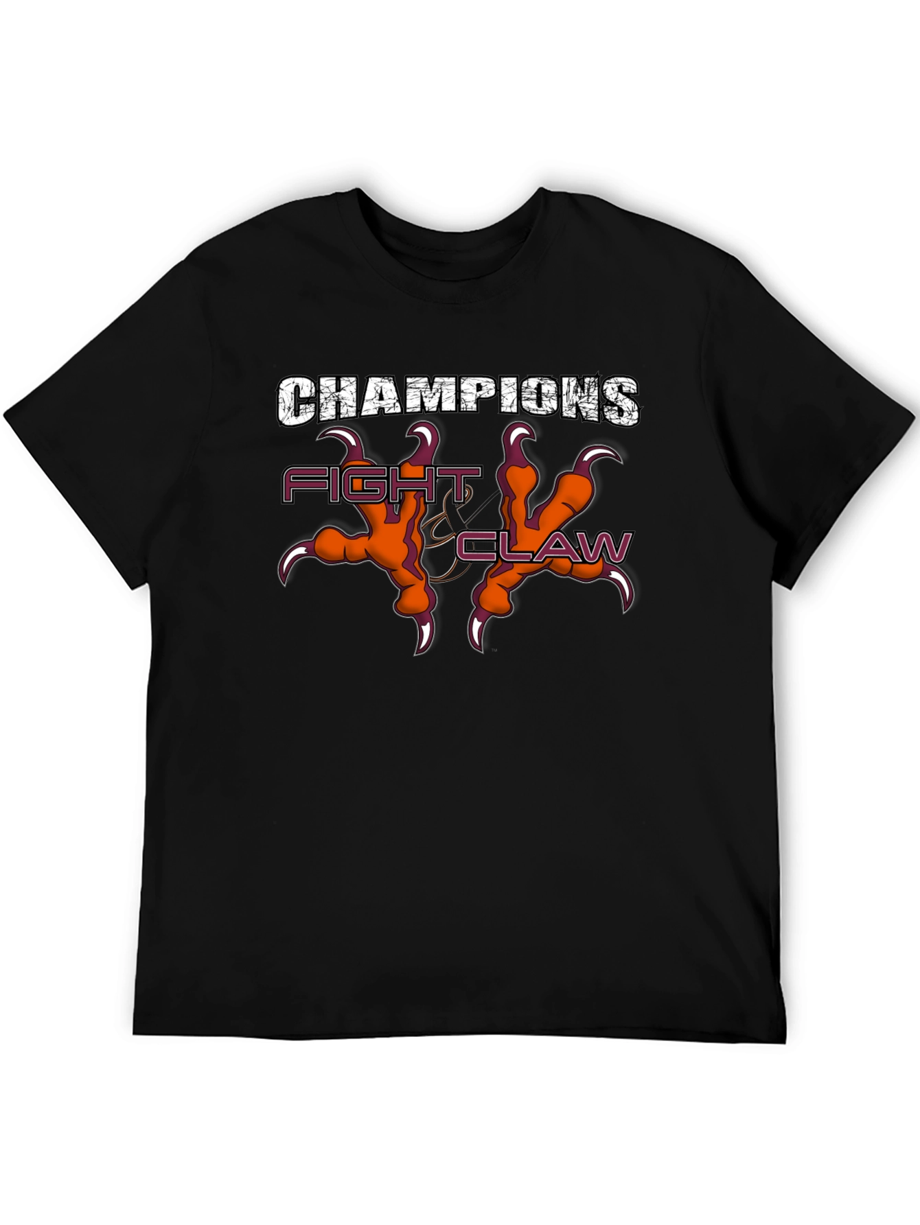 Champions Fight Claw T-Shirt - Black